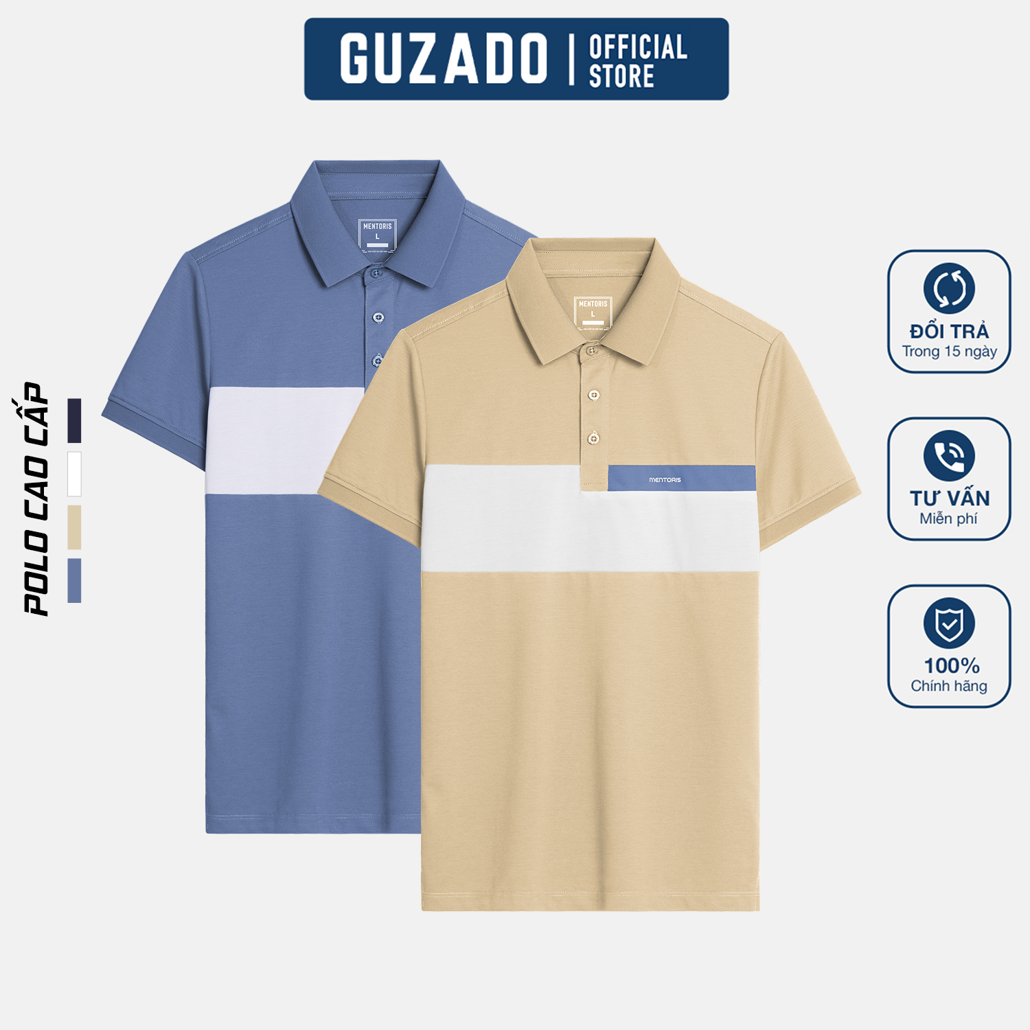 Áo Polo Thời Trang Guzado Vải Cotton MPL2515S_thumbnail_3