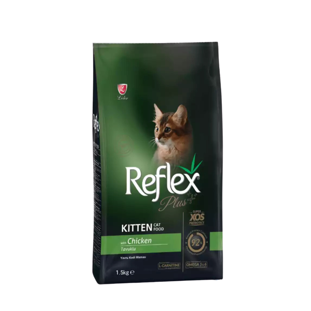 Thức ăn cho mèo Reflex Plus Kitten Food Chicken (vị thịt gà) 1,5kg)