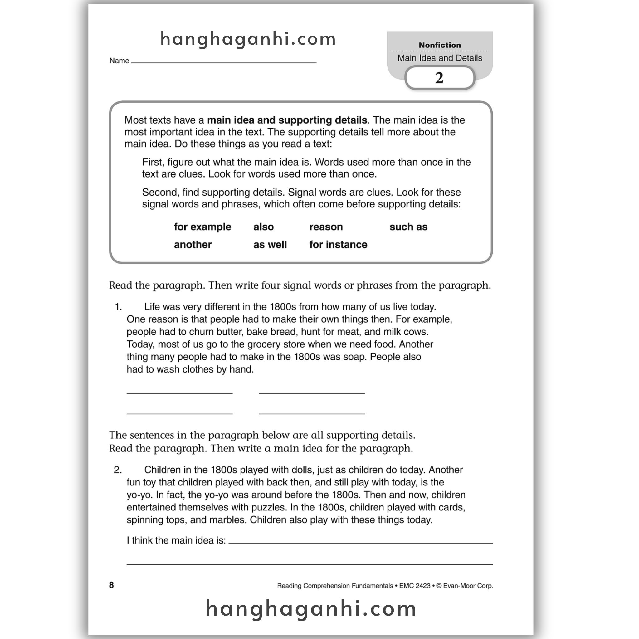 Reading Comprehension Fundamentals grade 3_thumbnail_7