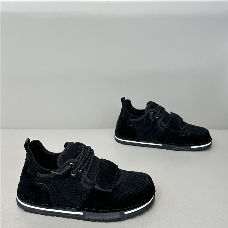 GA402-Giày Đế Dày Dễ Thương 2025, Giày Thể Thao Nam Thời Trang Mới Hợp Thời Trang, Khâu Chữ Năm Mới XK