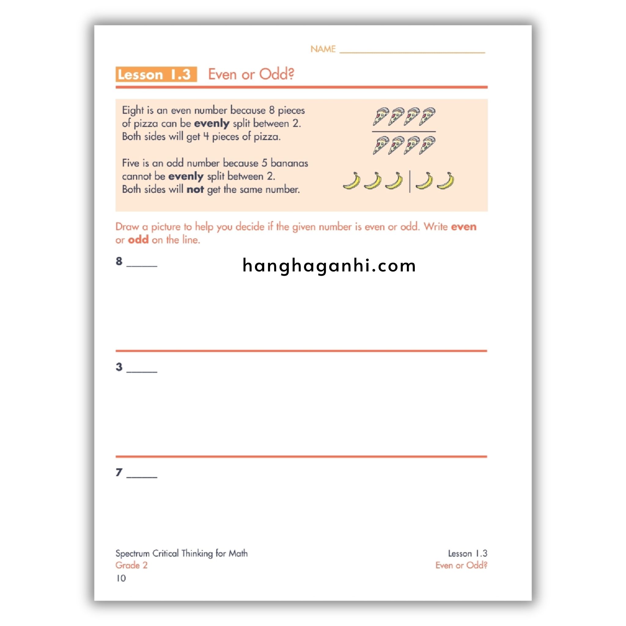 Sách Spectrum Critical Thinking for Math Workbook Grade 2_thumbnail_13