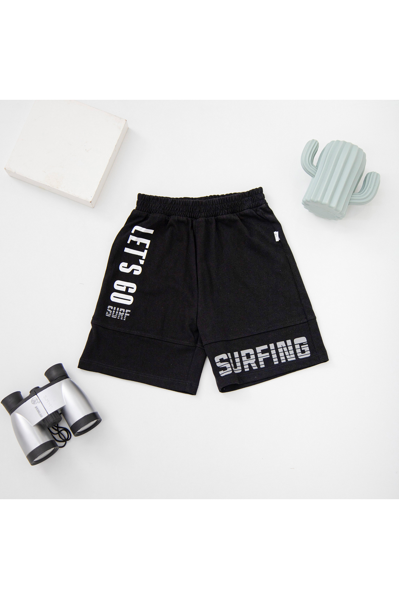 Quần short cotton in chữ_thumbnail_1