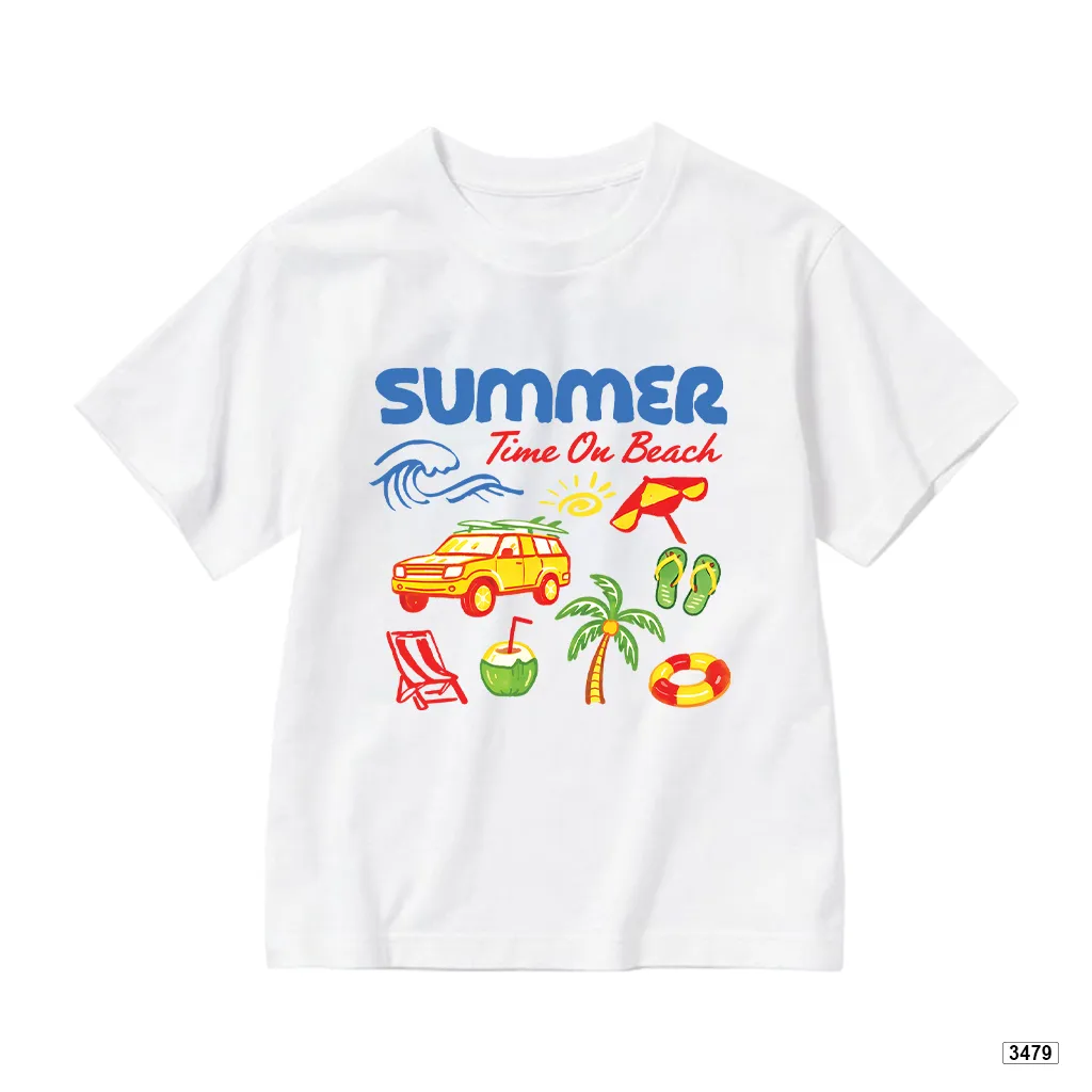 Áo thun gia đình form rộng hè biển Kado 3478_thumbnail_0