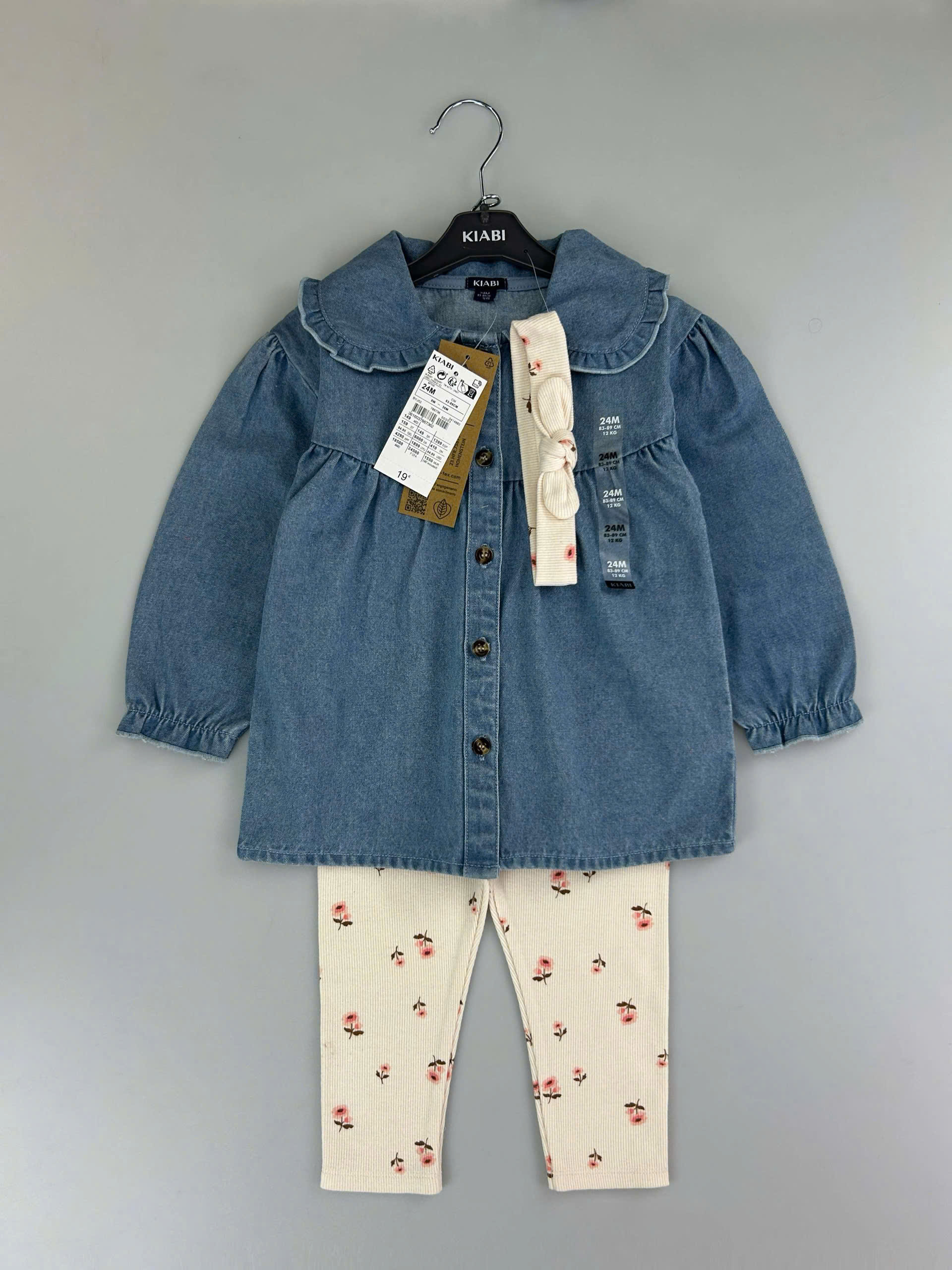 HE122 Set bộ 3 món bé gái