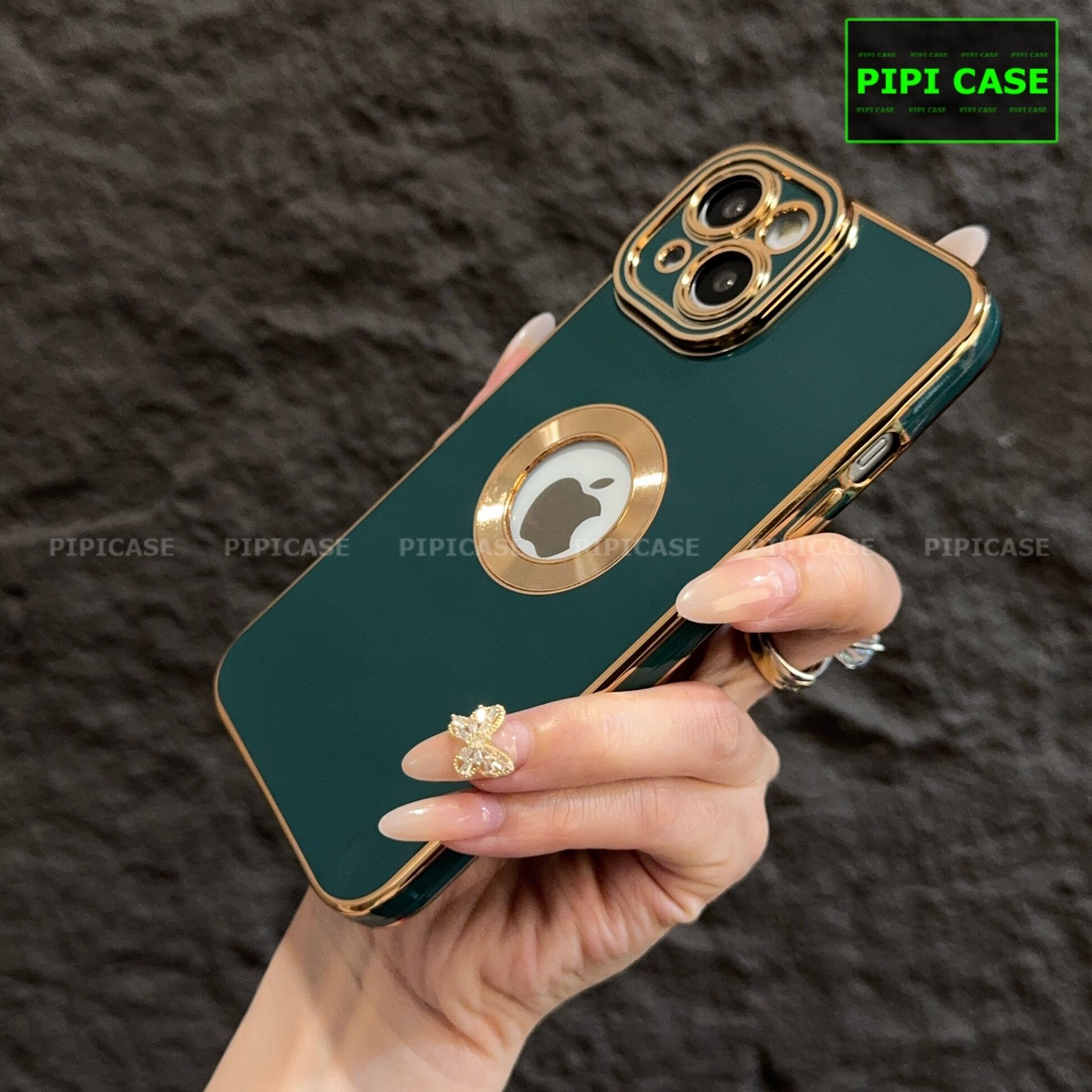 Ốp Lưng iPhone 14 Plus - Pandora - Xanh Lá