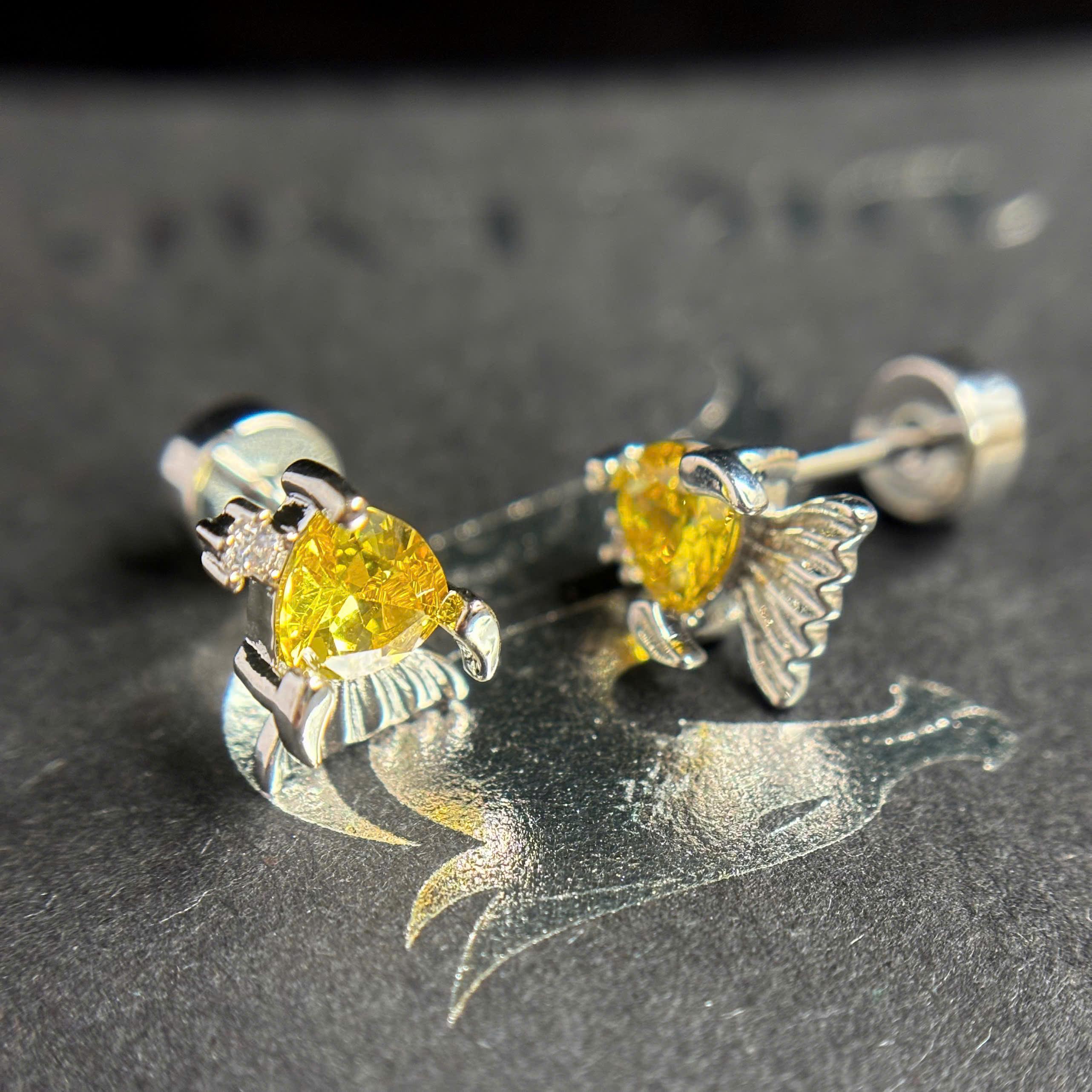 Khuyên kiểu cá đá vàng bi vặn_thumbnail_2