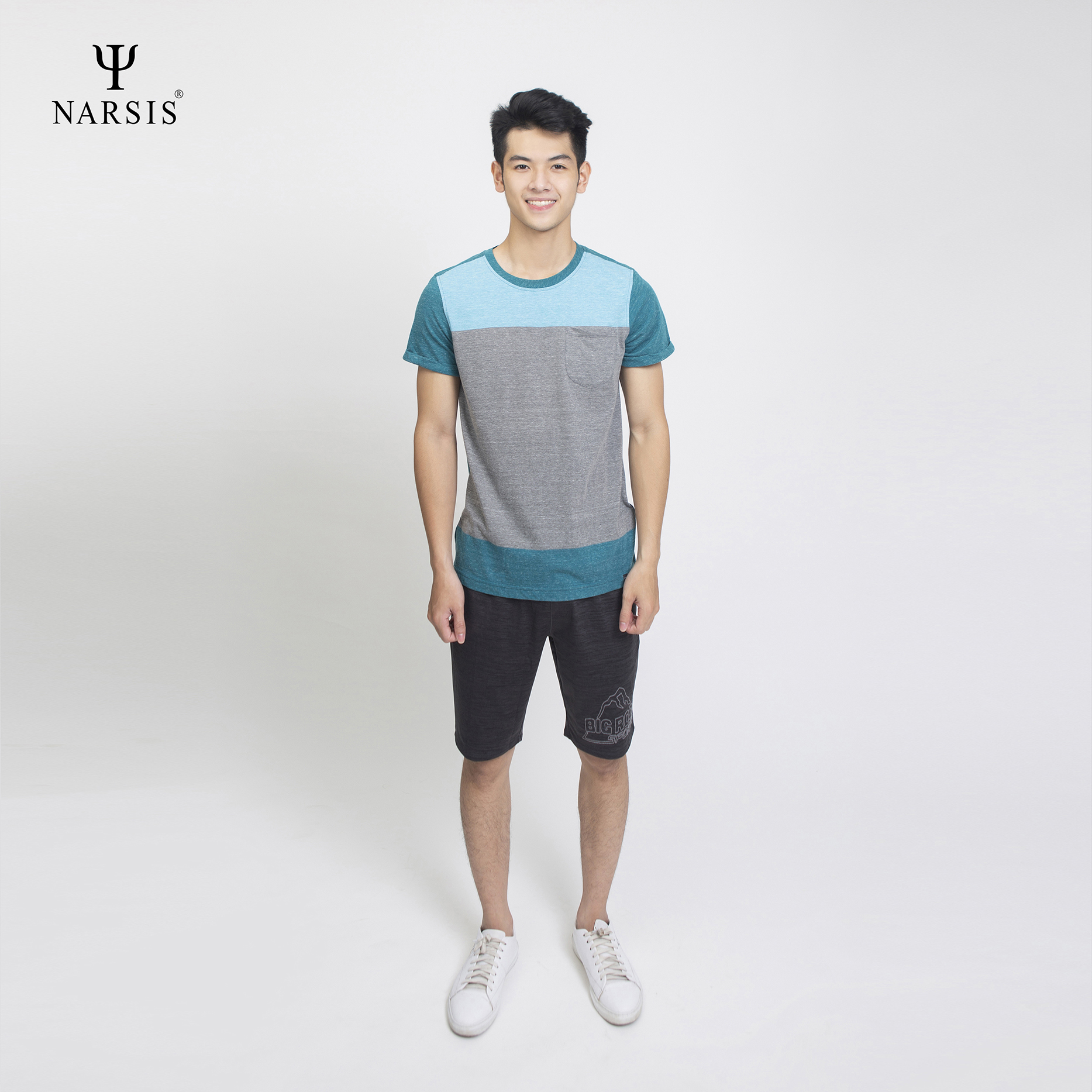 ÁO PHÔNG NAM D6052 NARSIS CHẤT LIỆU THOÁNG MÁT, DỄ CHỊU, THOẢI MÁI CẢ NGÀY, DỄ VẬN ĐỘNG