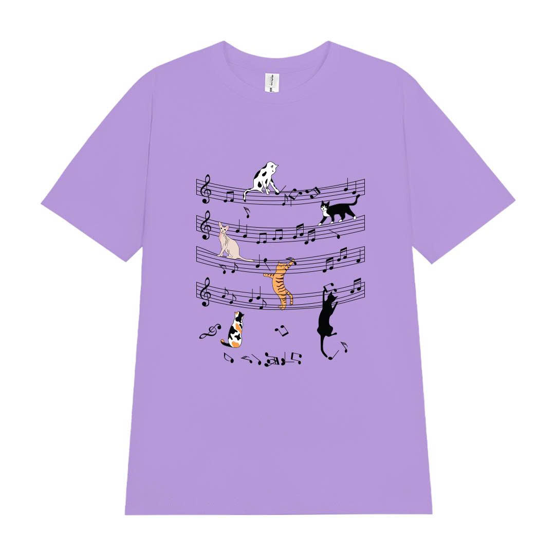 Áo thun nữ form vừa regular xinh xắn ARD2341 Miucho vải cotton thoáng mát cổ tròn in artwork_thumbnail_12