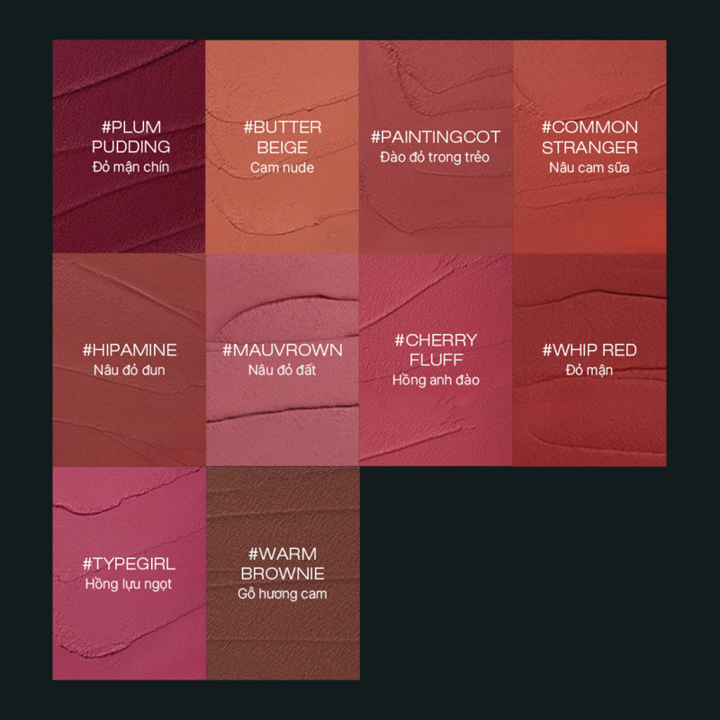 [3CE] Son kem lì 3CE Hazy Lip Clay 4g_thumbnail_2