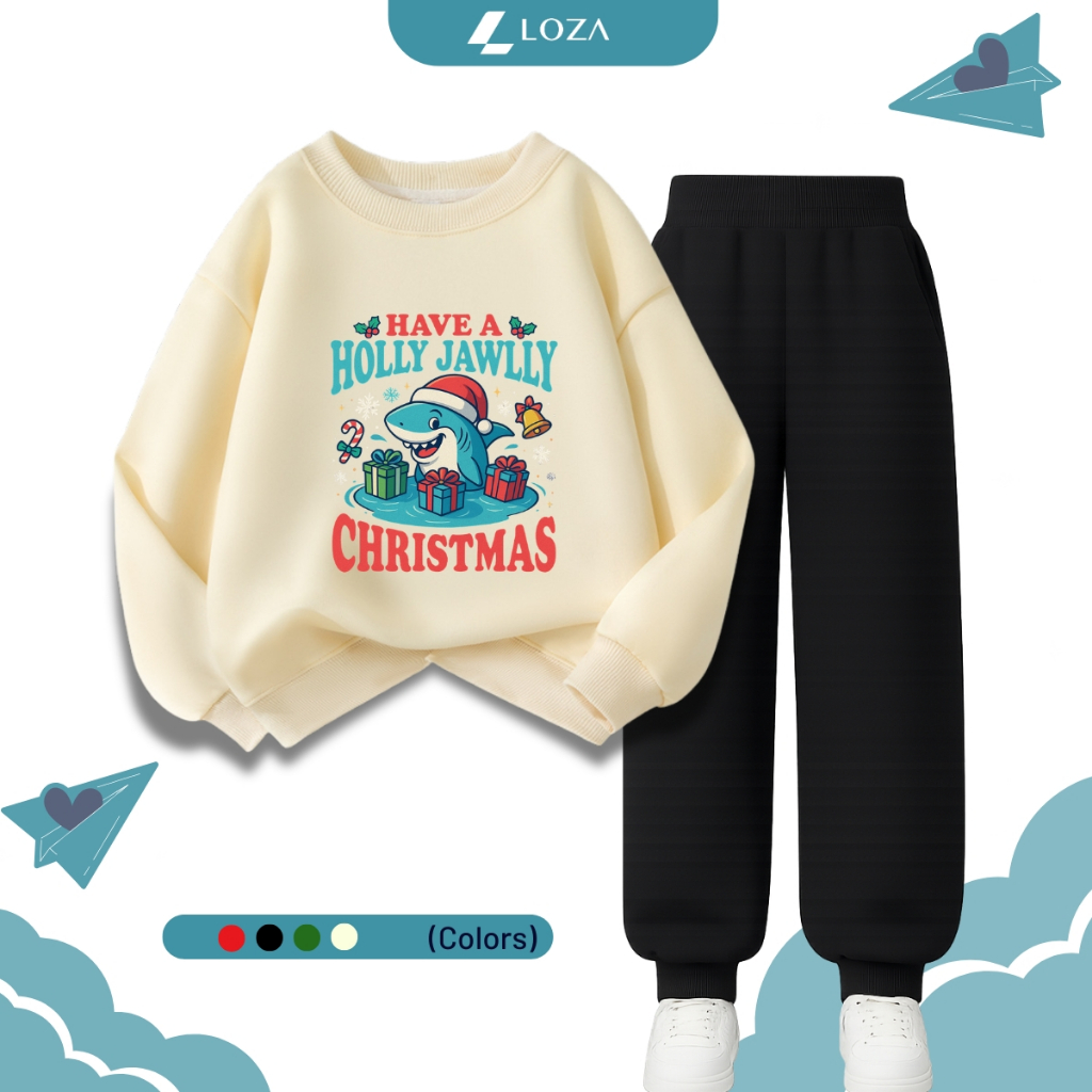 Set bộ nỉ bé trai in Tralalero Tralala-  Loza Kids BI519