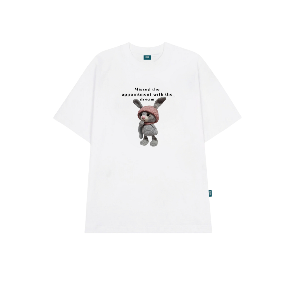 Áo thun unisex nam nữ hình Thỏ Bông dáng oversize rộng local brand 𝐖𝐞 𝐓𝐞𝐞 - WU0838_thumbnail_1