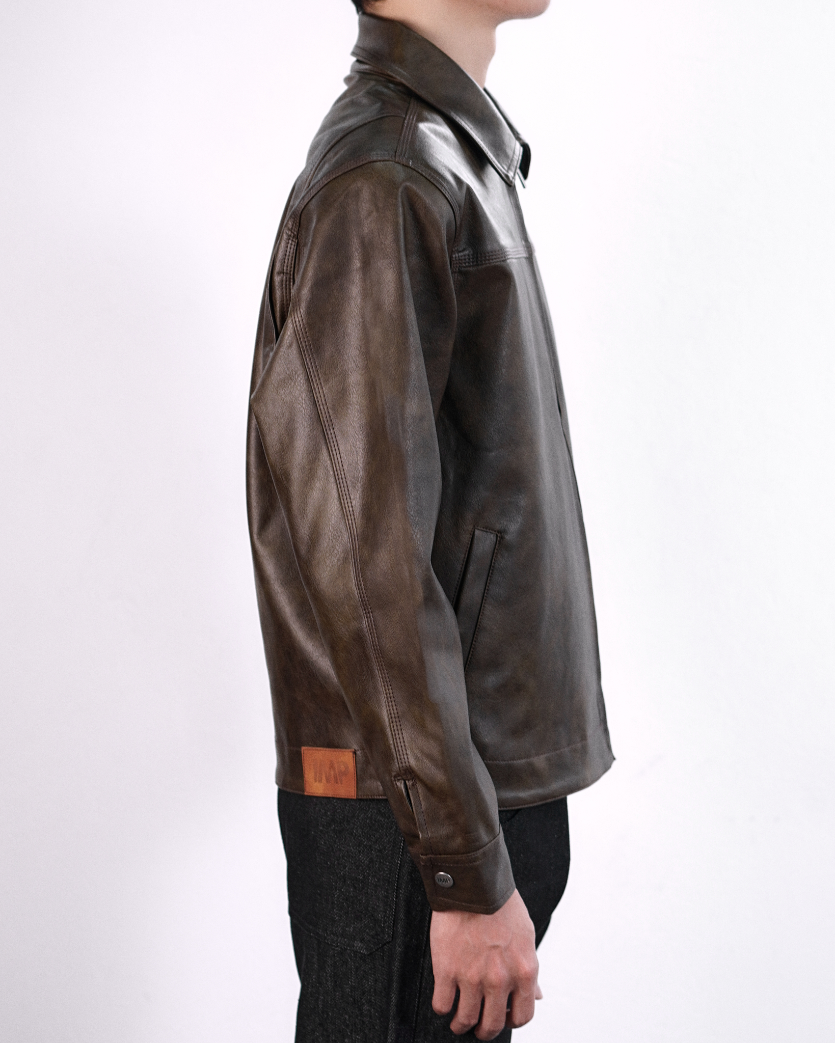 IMP 004 JACKET - Áo khoác Leather Zip Form Regular Crop_thumbnail_5