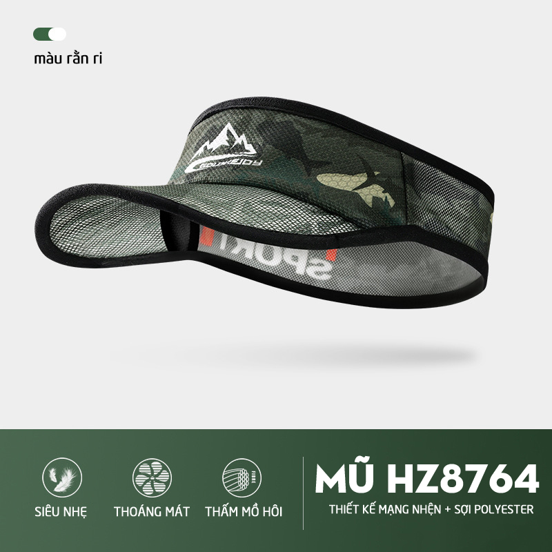 Mũ chạy bộ, thể thao nửa đầu HZ8764_thumbnail_10