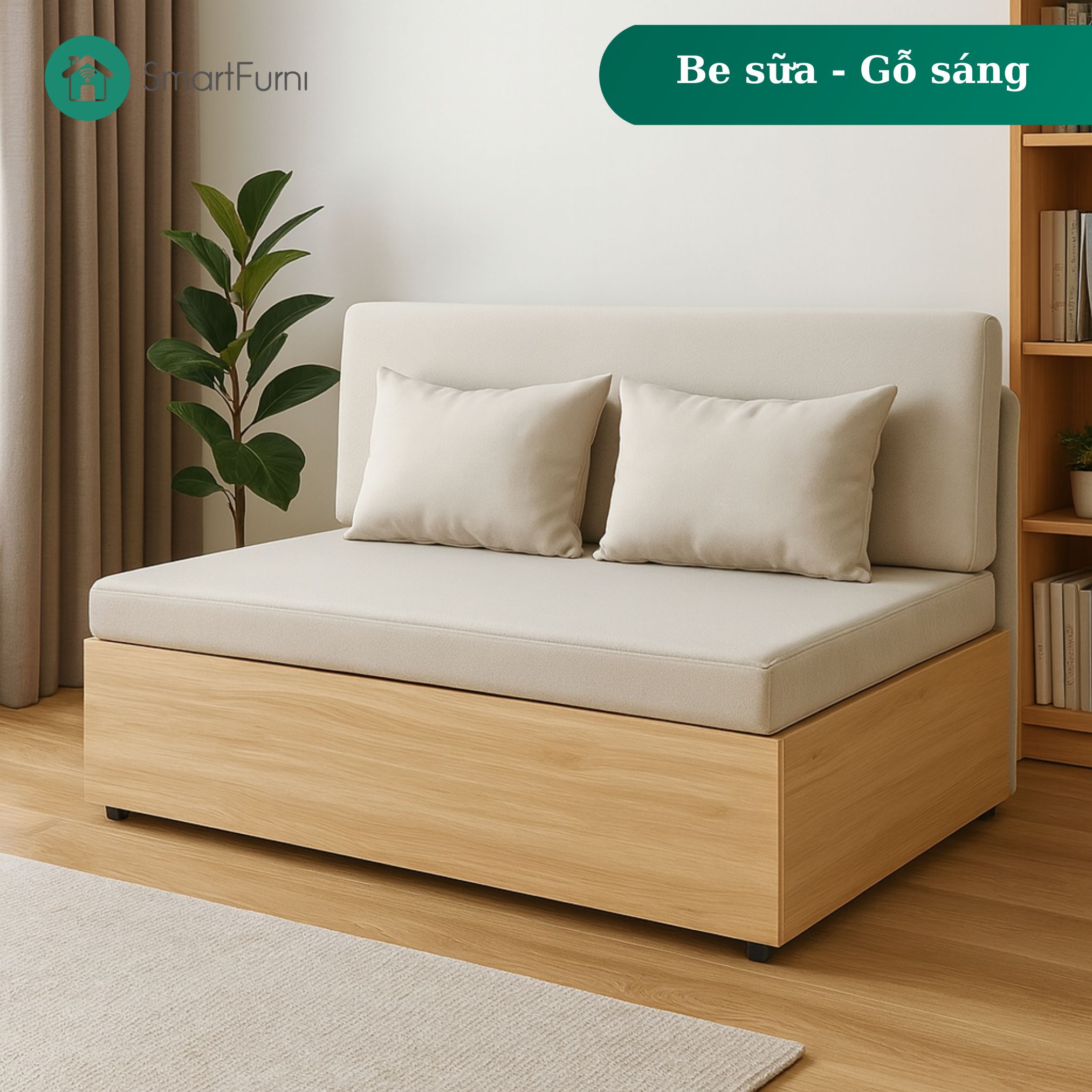GIƯỜNG SOFA ĐA NĂNG SMARTFURNI - TÍCH HỢP 2IN1 - SMF23  - ĐA DẠNG KÍCH THƯỚC_thumbnail_1