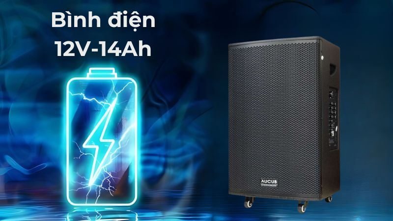 loa kéo acnos ak1000 nguồn điện linh hoạt