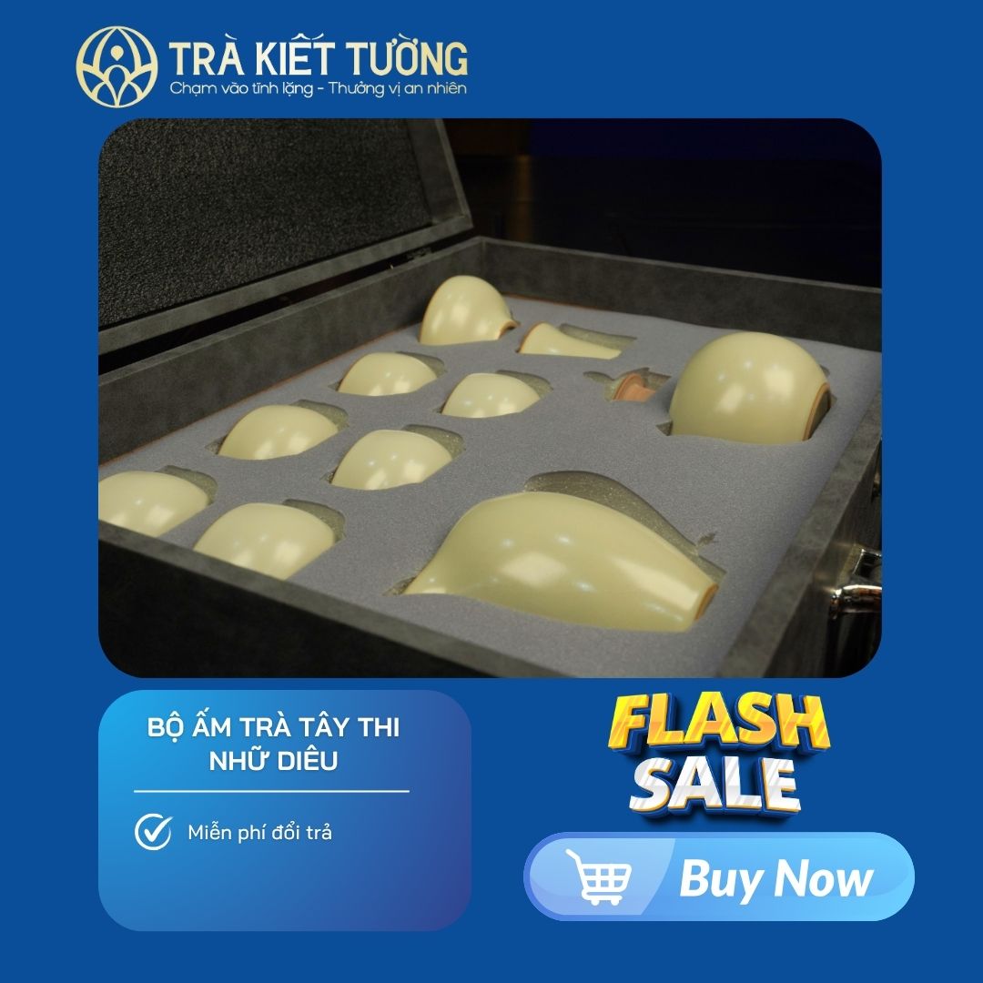 BỘ ẤM TRÀ TÂY THI NHỮ DIÊU