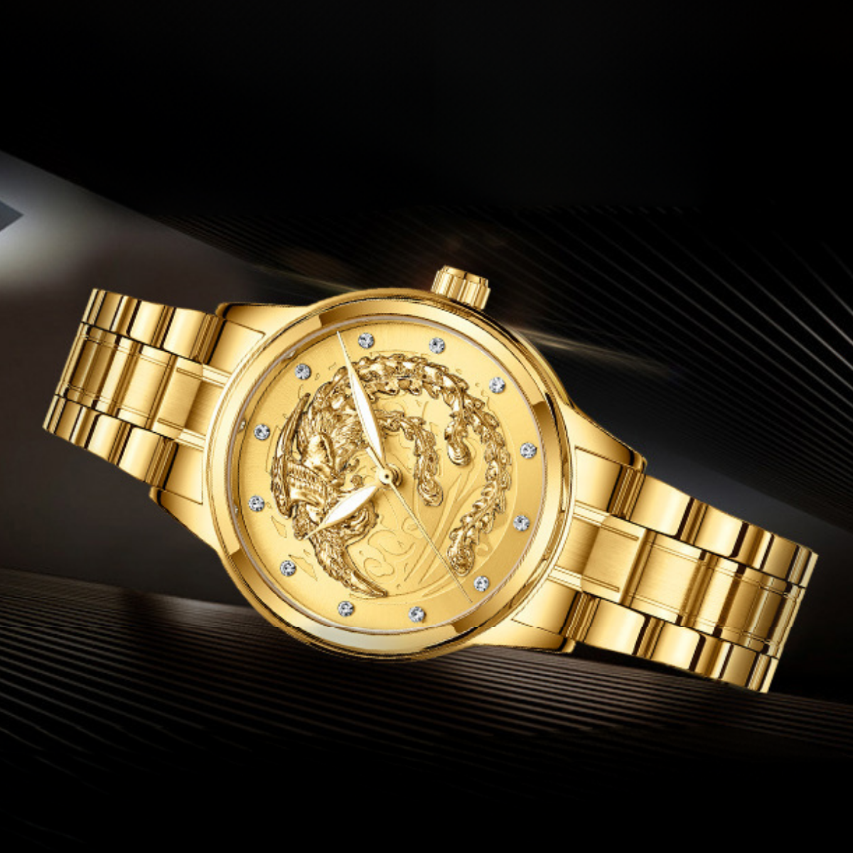 Đồng Hồ Nữ Mặt Phụng Thép Không Gỉ Dây Kim Loại Cao Cấp_thumbnail_5