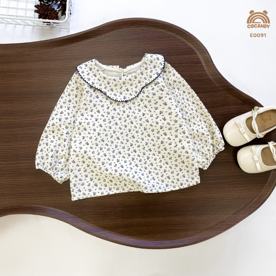 Áo dài BE hoa nhí xanh cổ sóng_thumbnail_3