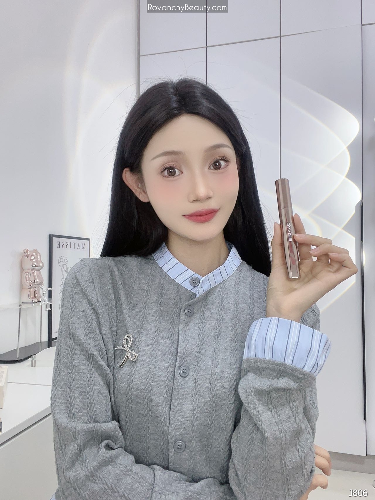 Mascara QAAJEE Sunflower J806  - Tạo Lông Mi Dài, Cong, Dày, Không Lem, Chống Nước_thumbnail_12