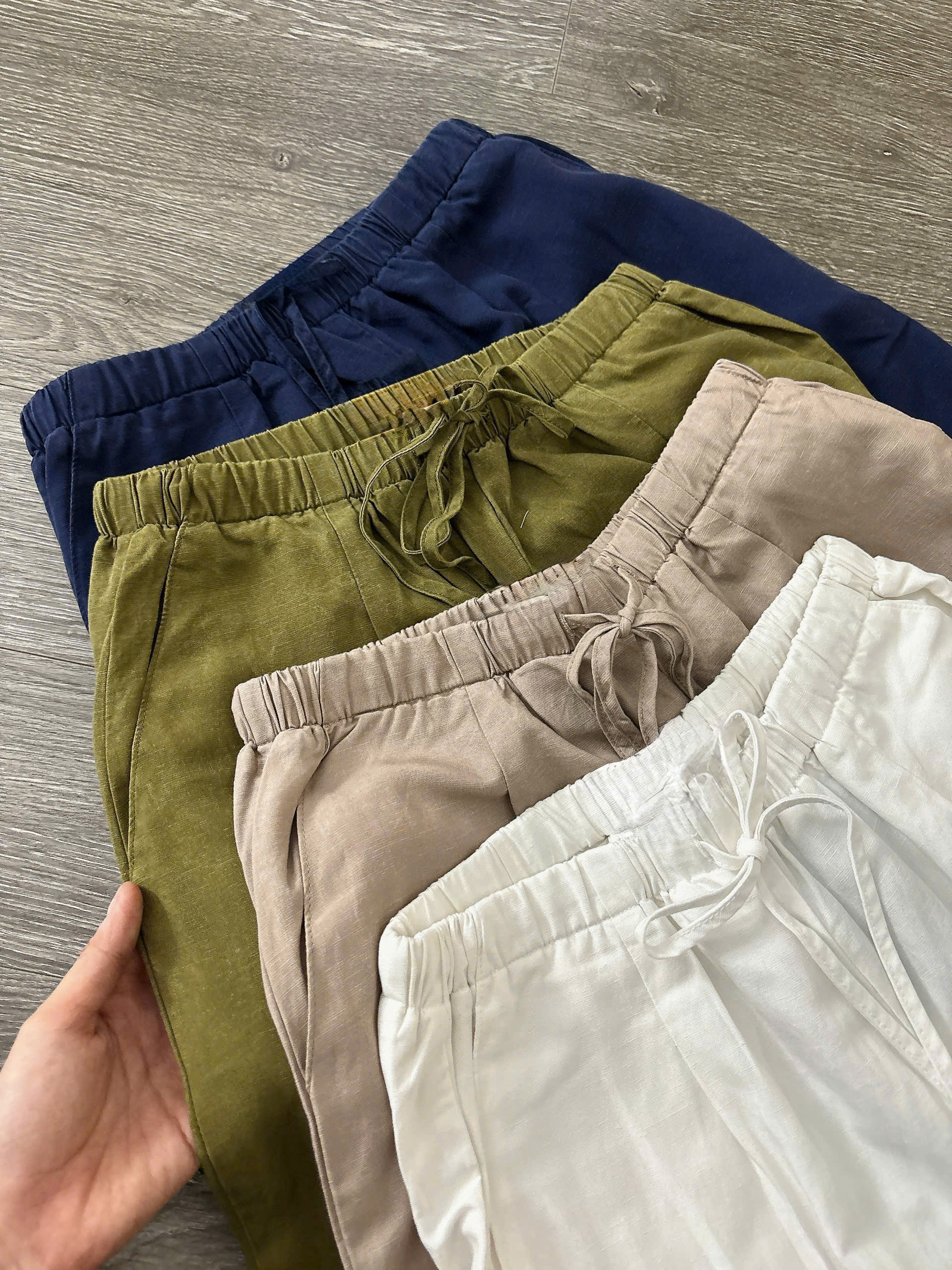 SALE U727 QUẦN LINEN SUÔNG 4 MÀU_thumbnail_5