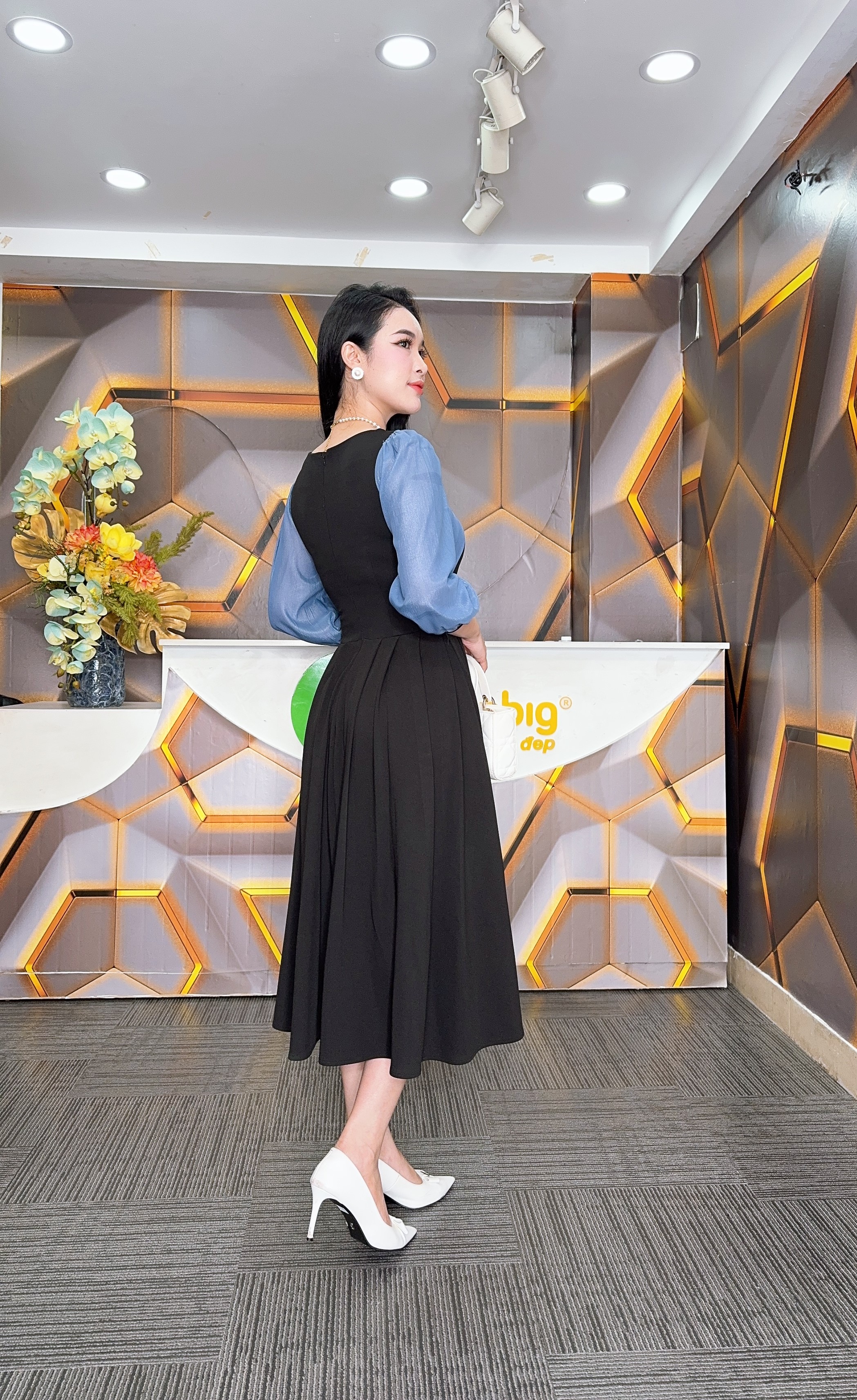 Đầm xòe - Y1815 - Thương hiệu Zonbig_thumbnail_4