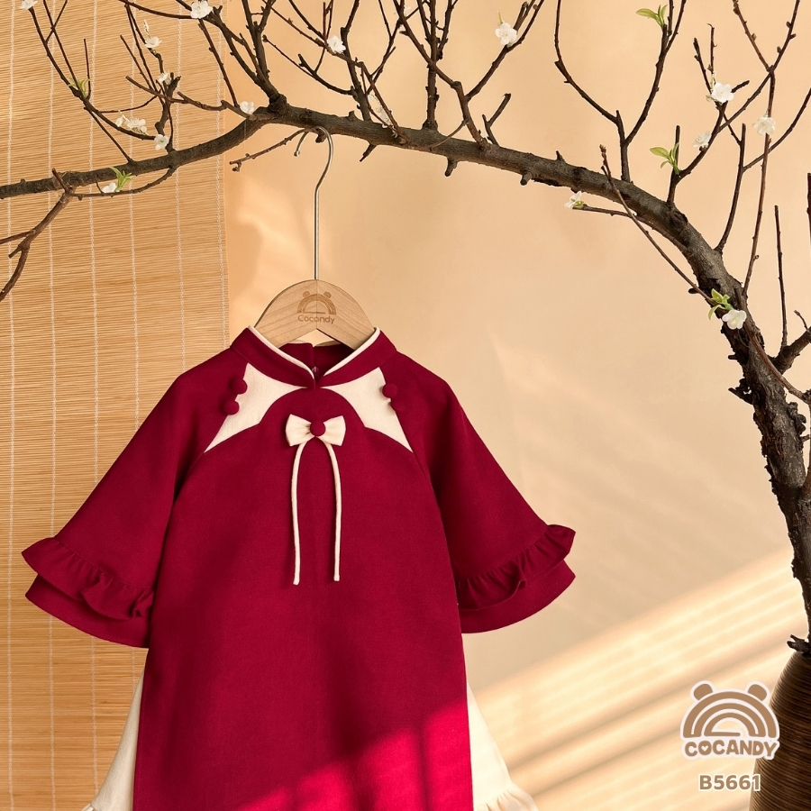 Bộ áo dài nhung ĐỎ Nguyệt Nguyệt_thumbnail_7