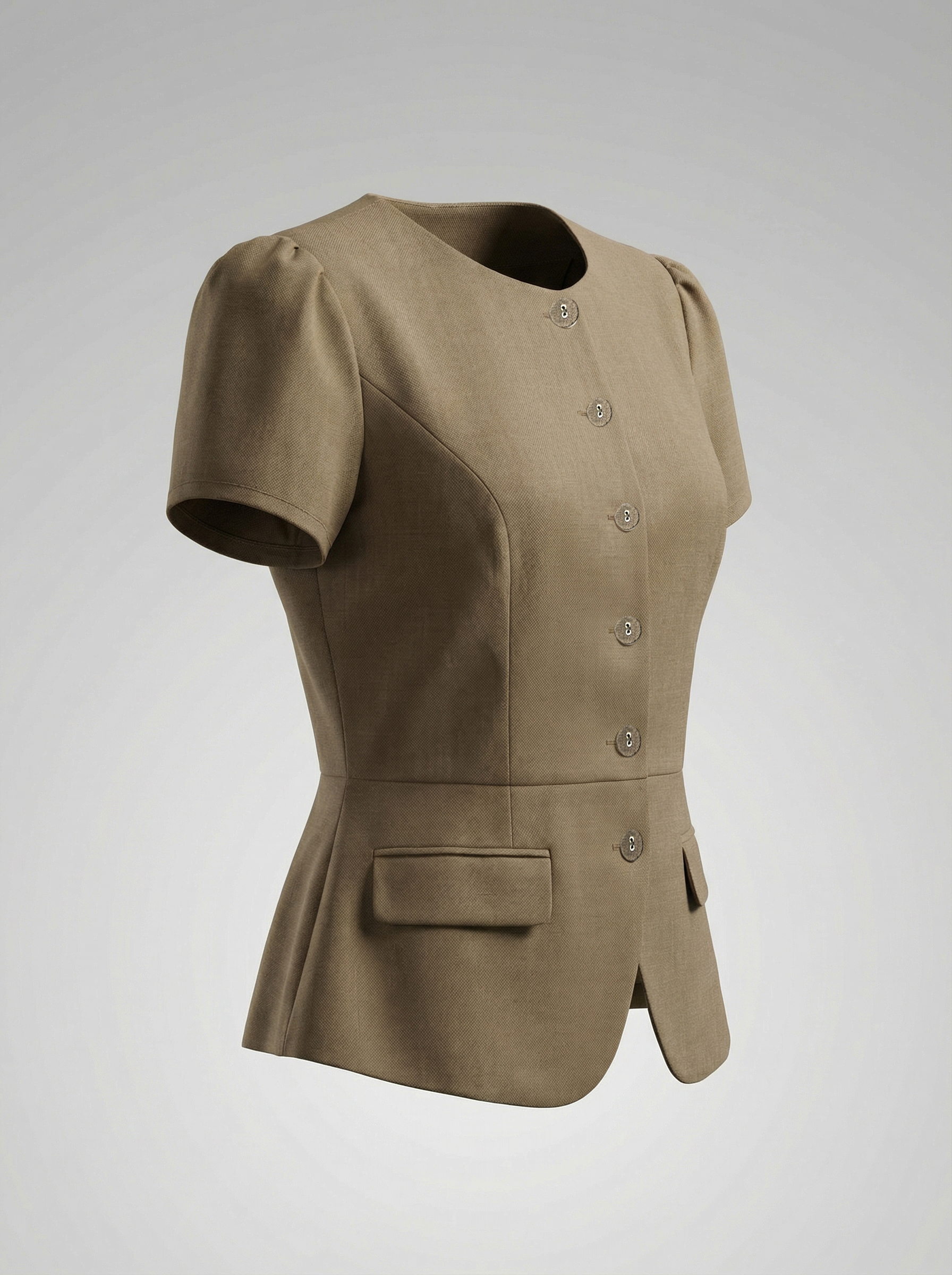 Áo sơ mi TRALI 26107 nâu_thumbnail_3