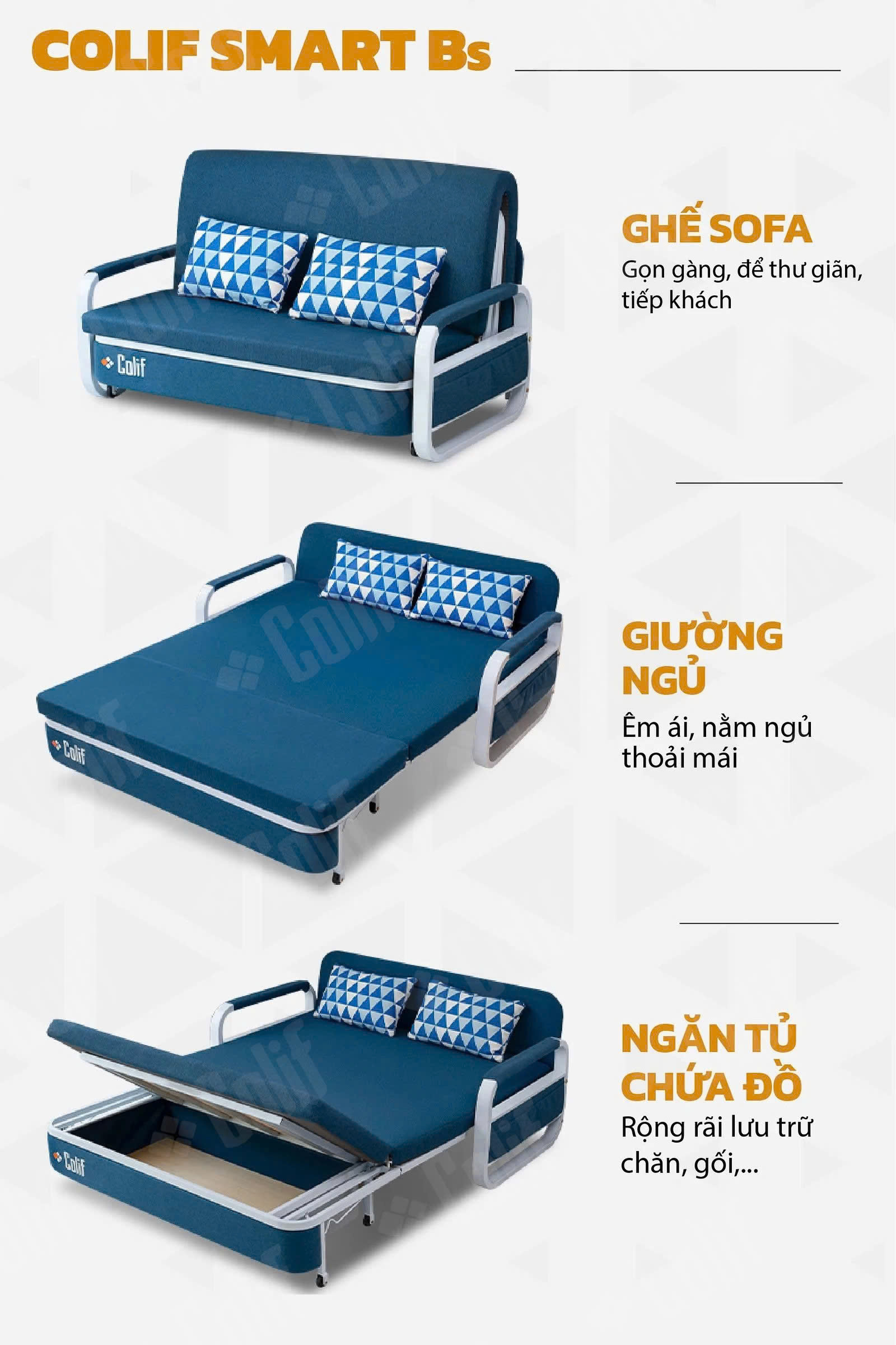 Sinh viên, người mới đi làm nên mua sofa giường loại nào?
