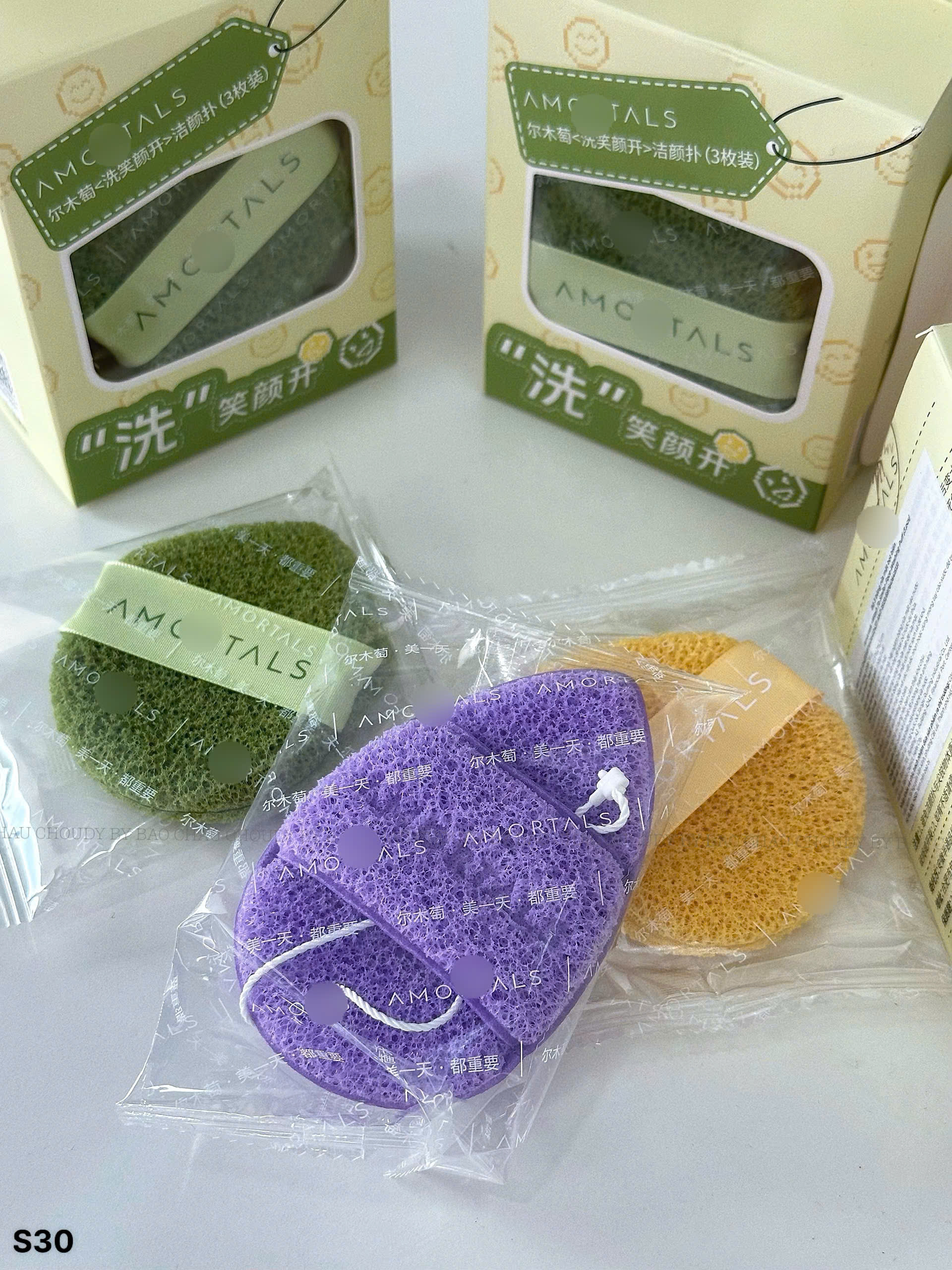 S30 SET 3 MIẾNG RỬA MẶT BỌT BIỂN_thumbnail_2