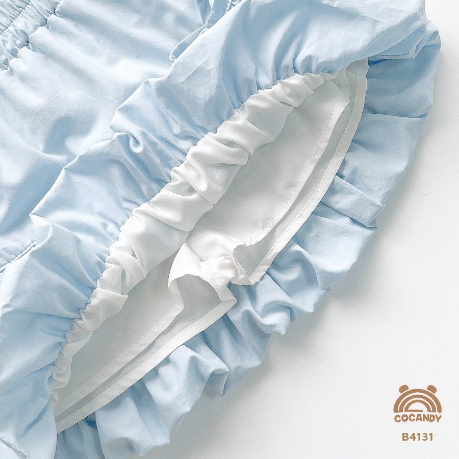 Bộ cộc XANH TRẮNG họa tiết nơ + chân váy bí_thumbnail_3