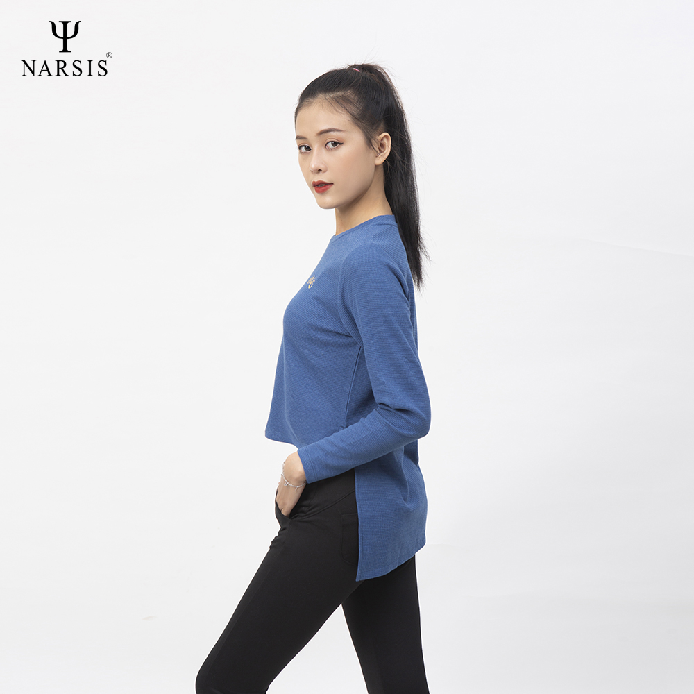 ÁO THU ĐÔNG NỮ L0031 NARSIS VẢI LEN COTTON ẤM ÁP, THOÁNG MÁT, GIỮ ẤM TỐT, MỀM MẠI_thumbnail_0