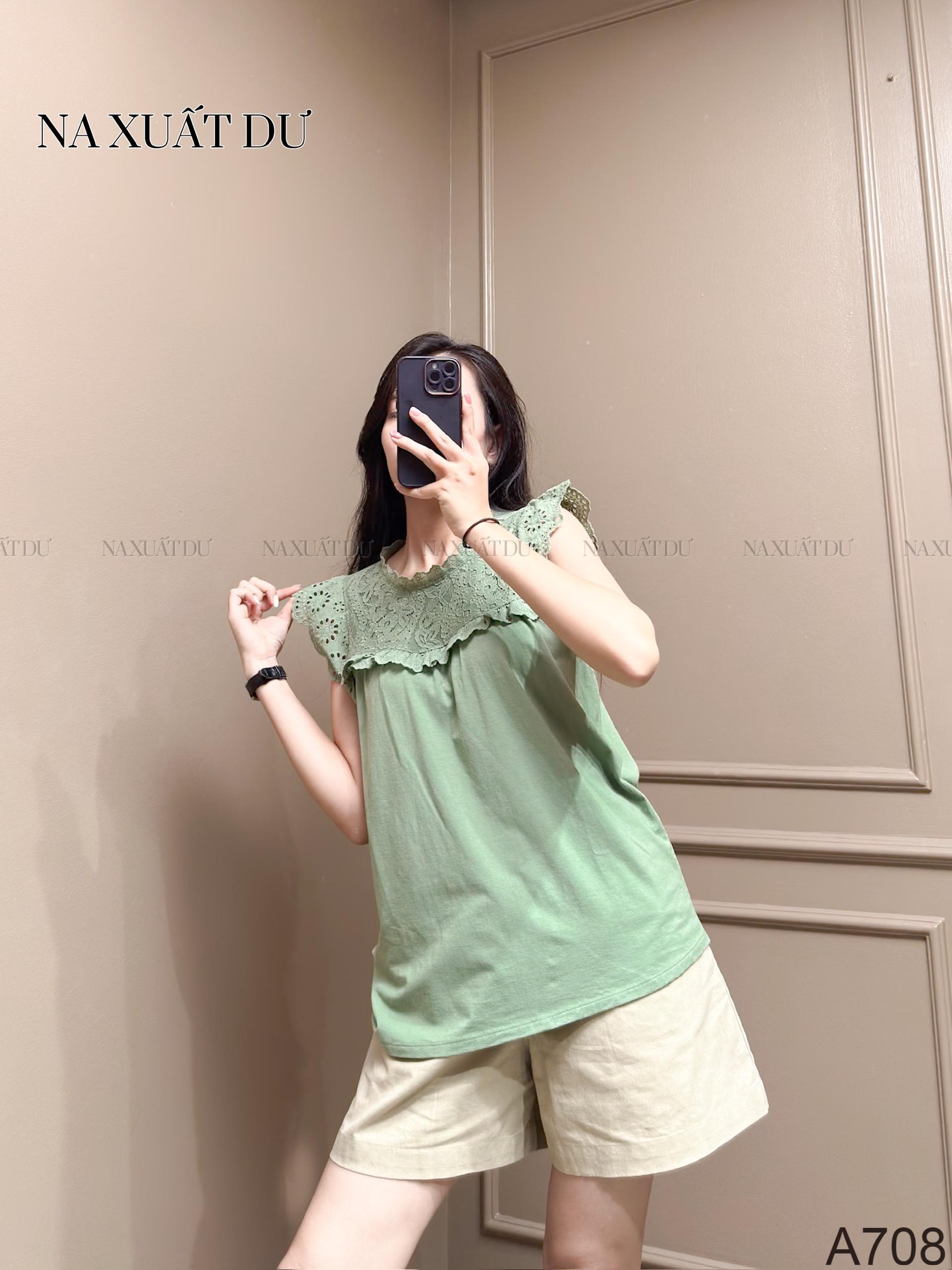 Áo cánh tay nữ "Lauren" - A708 (SALE)