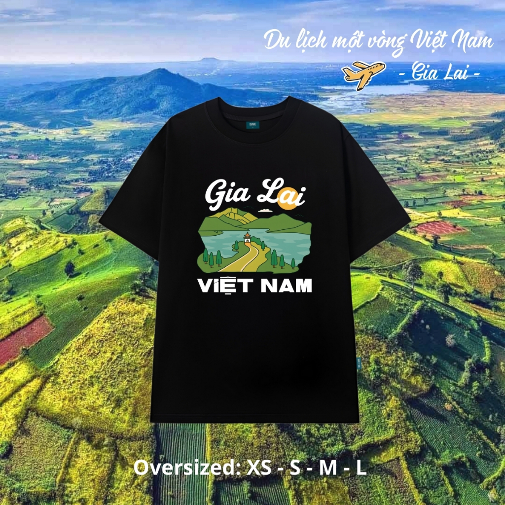 Áo Việt Nam du lịch Huế, Đà Nẵng... dáng oversize rộng cotton 250gsm - Local brand We Tee T027_thumbnail_18