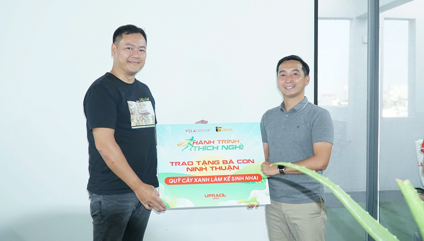 Donating to TreeBank Fund - Joining hands to “encroach on sand to create livelihoods” for Raglai people
