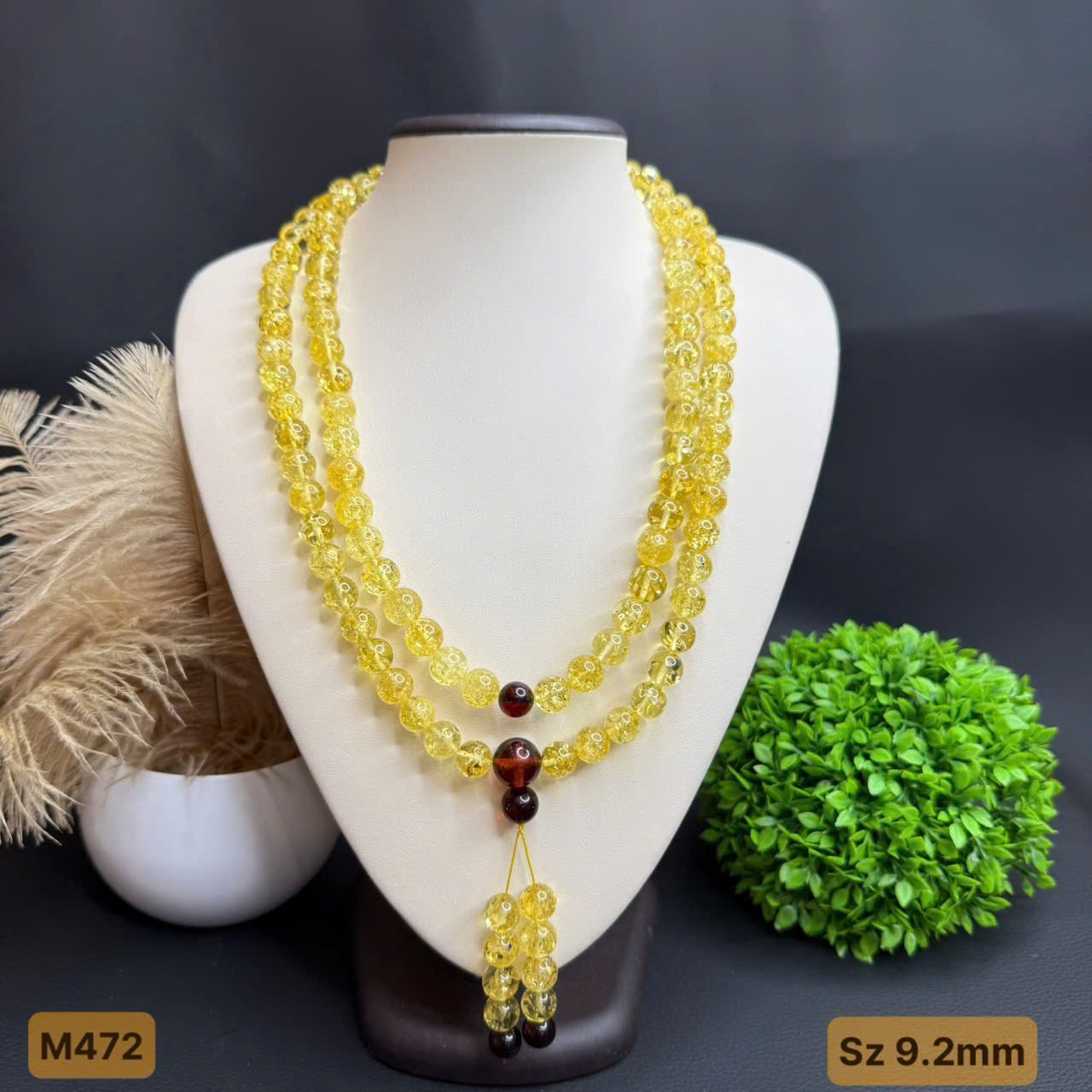 Chuỗi 108 Nở Hoa Vàng - M472