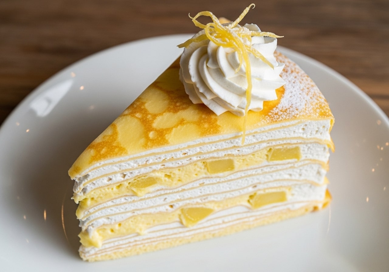 Cách Làm Bánh Crepe Sầu Riêng Kem Tươi Chuẩn Tiệm Tại Nhà