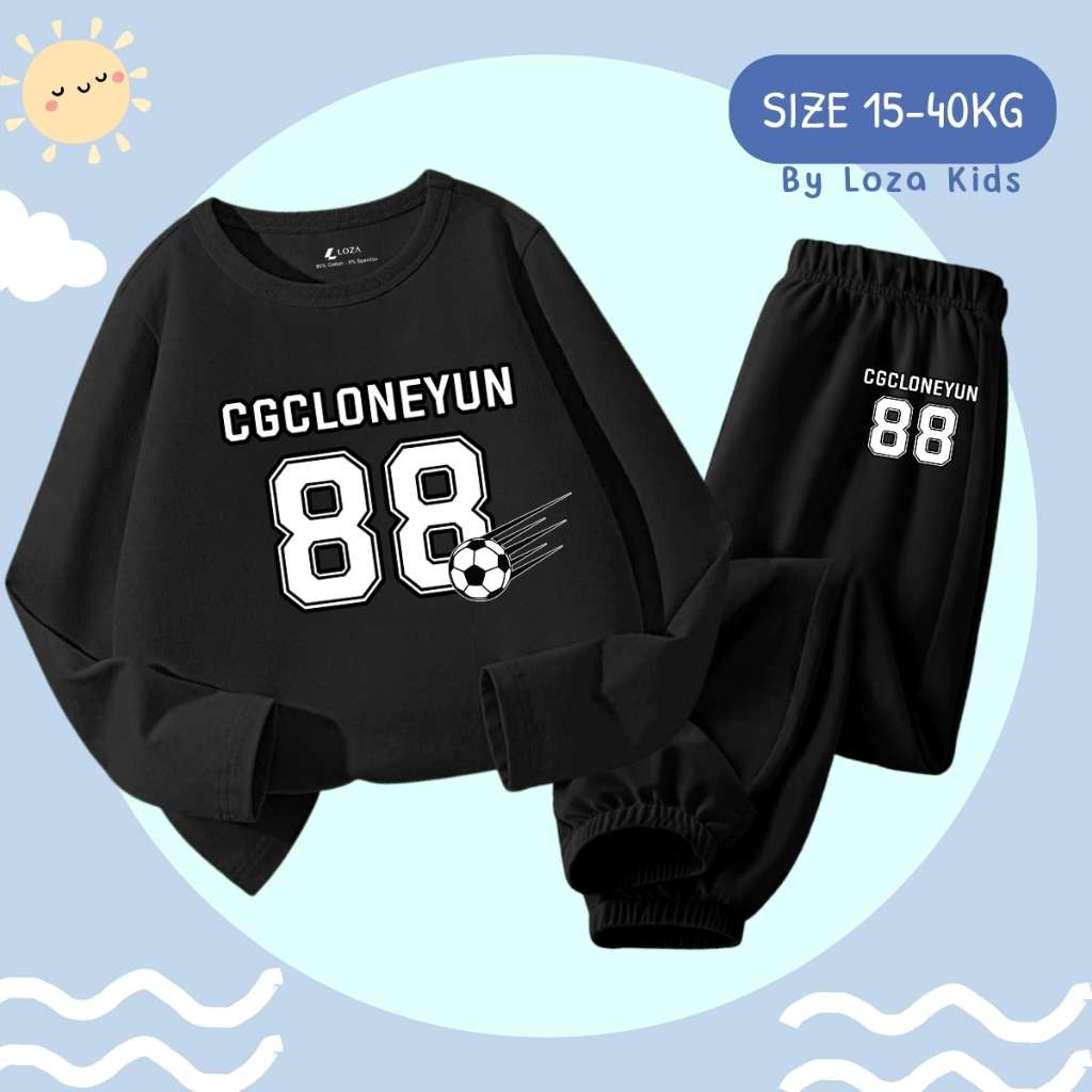 Bộ Thu - Đông bé trai in số 88 - Loza Kids BW451_thumbnail_3