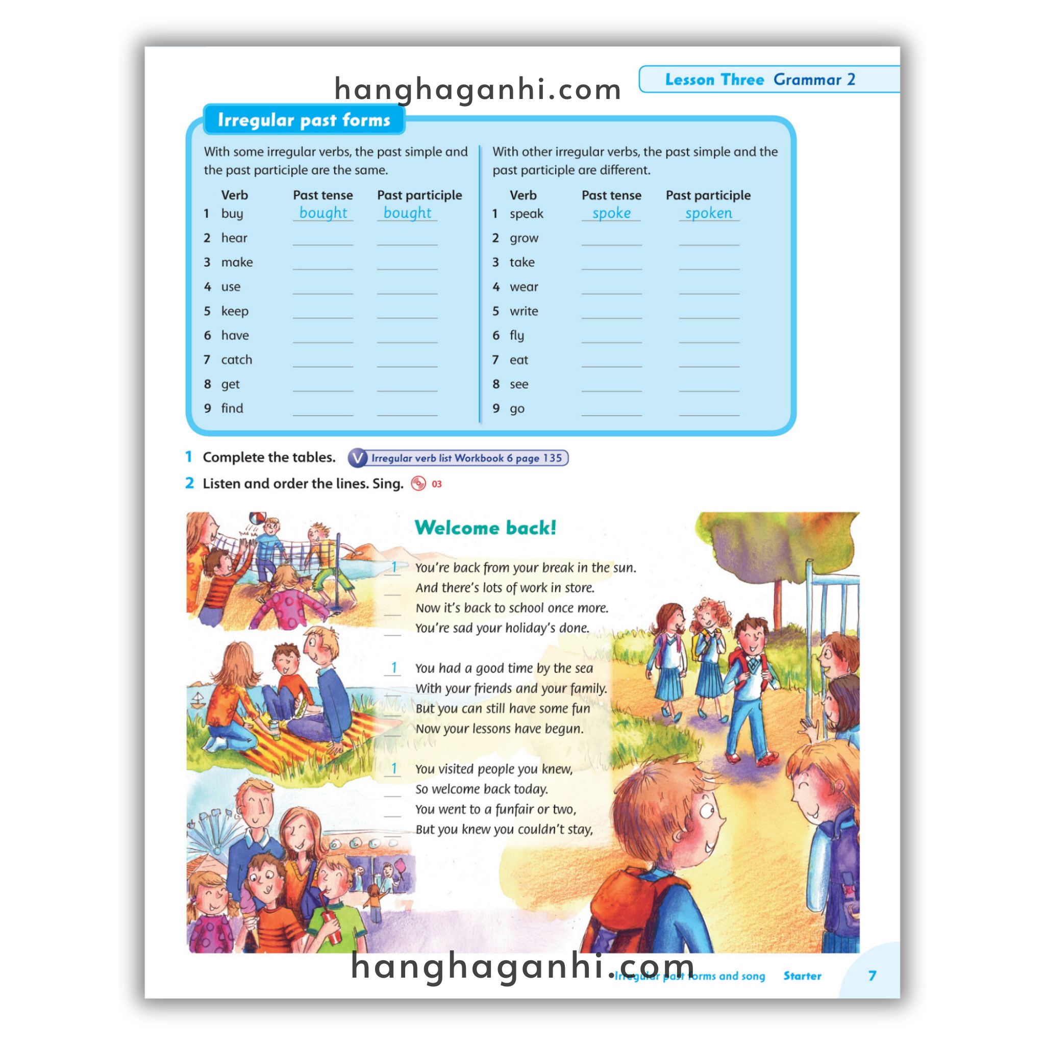 Bộ sách Family and Friends Level 6 (Bản 2nd Student book và Work book) – Tặng kèm file nghe_thumbnail_12