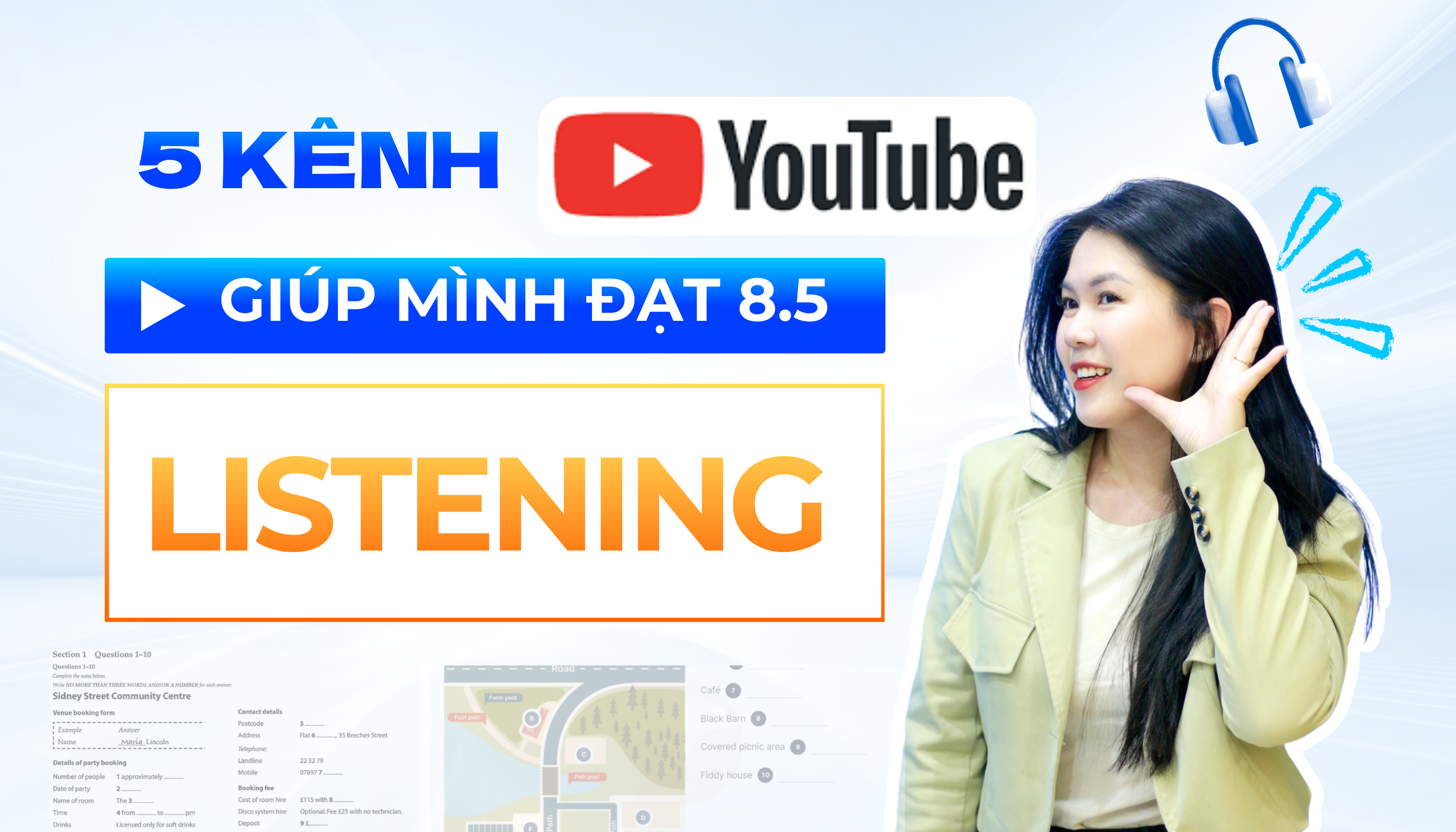 5 KÊNH YOUTUBE CÓ THỂ GIÚP BẠN ĐẠT 8.5 IELTS LISTENING