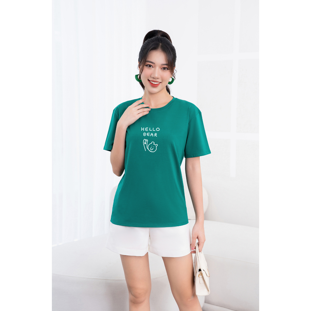 [Form Rộng] Áo phông nữ dáng rộng thun cotton - Loza G0011