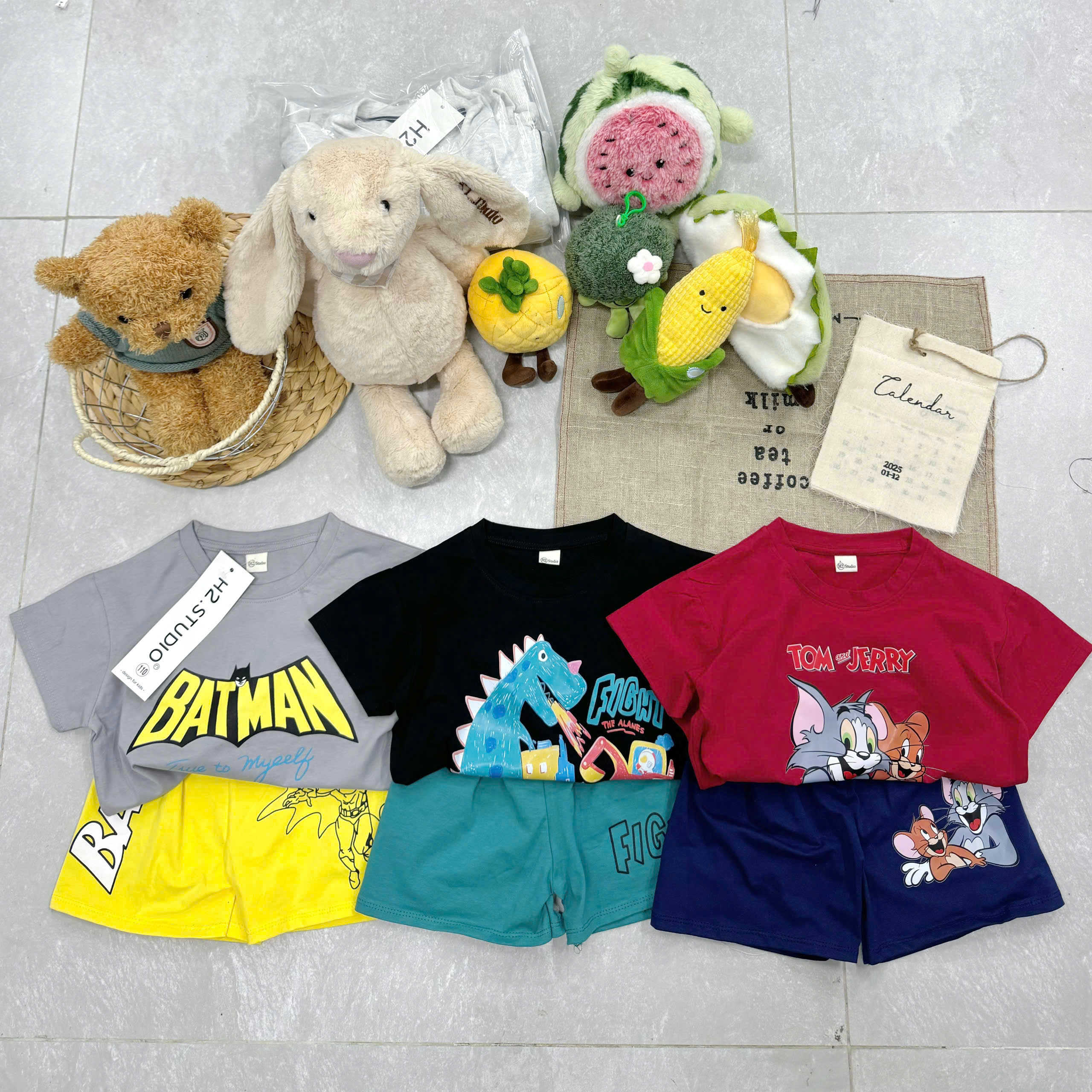 G78 SET 3 BỘ CỘC BATMAN JERRY KHỦNG LONG- A100.279