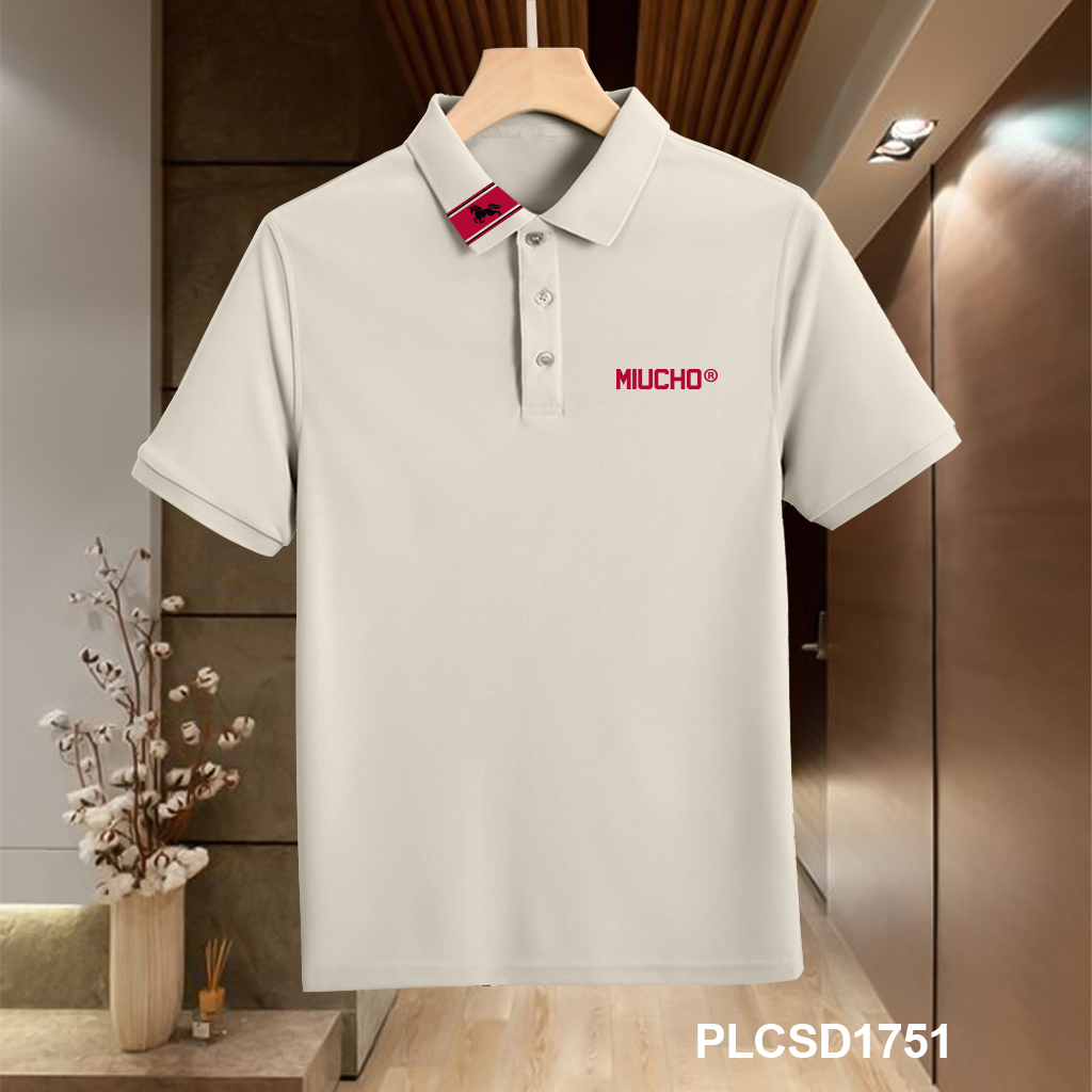 Áo polo nam form vừa vải cá sấu đứng form thoáng mát 1751 Miucho Iconic in basic_thumbnail_3