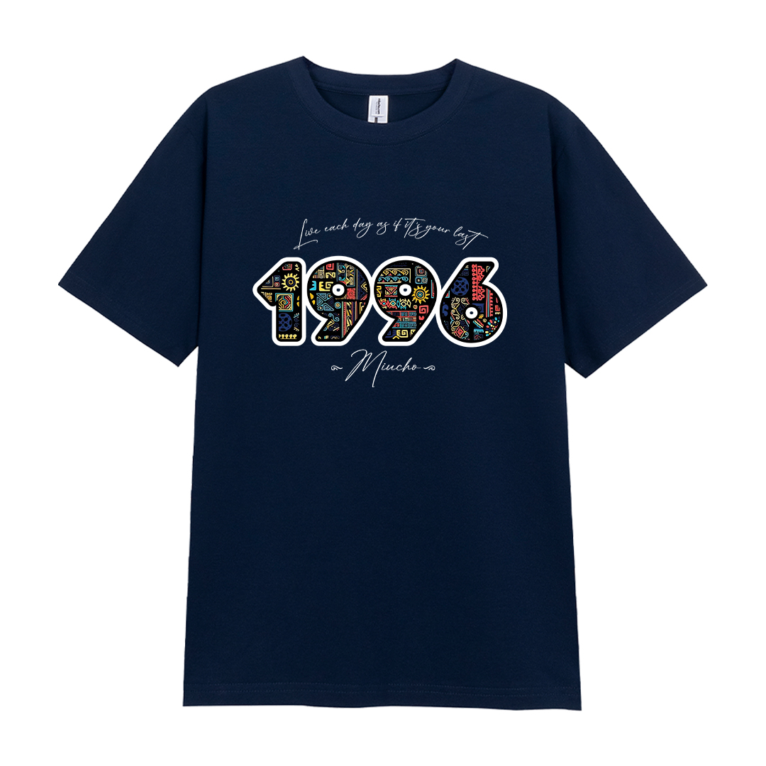 Áo thun nữ in năm sinh 1996 form vừa regular vải cotton 4c thoáng mát ARD1783 Miucho Chic in mix_thumbnail_13