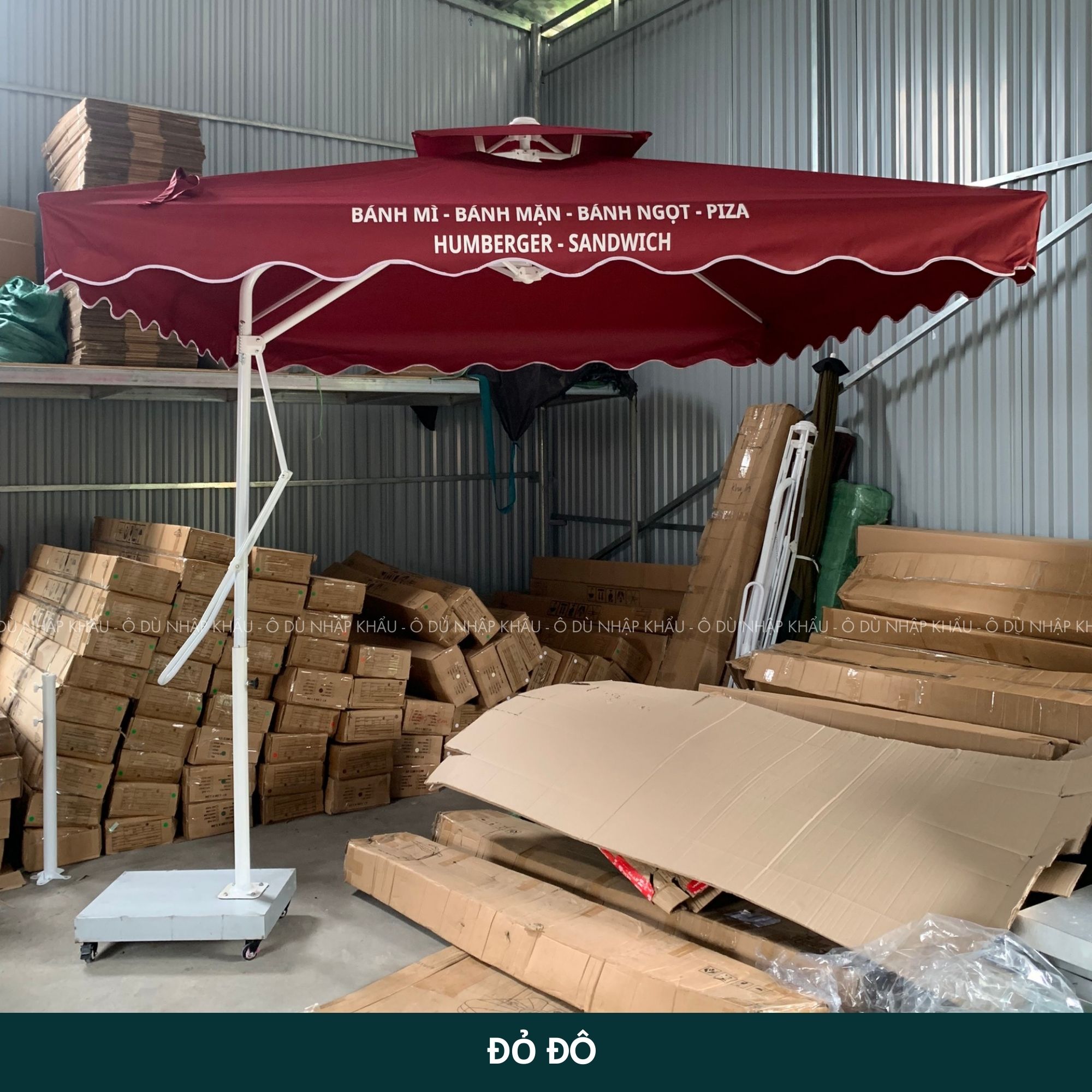 Dù lệch tâm vuông 2m5 nhập khẩu – Vải chống thấm PU, khung thép sơn tĩnh điện, bảo hành 1 năm_thumbnail_2