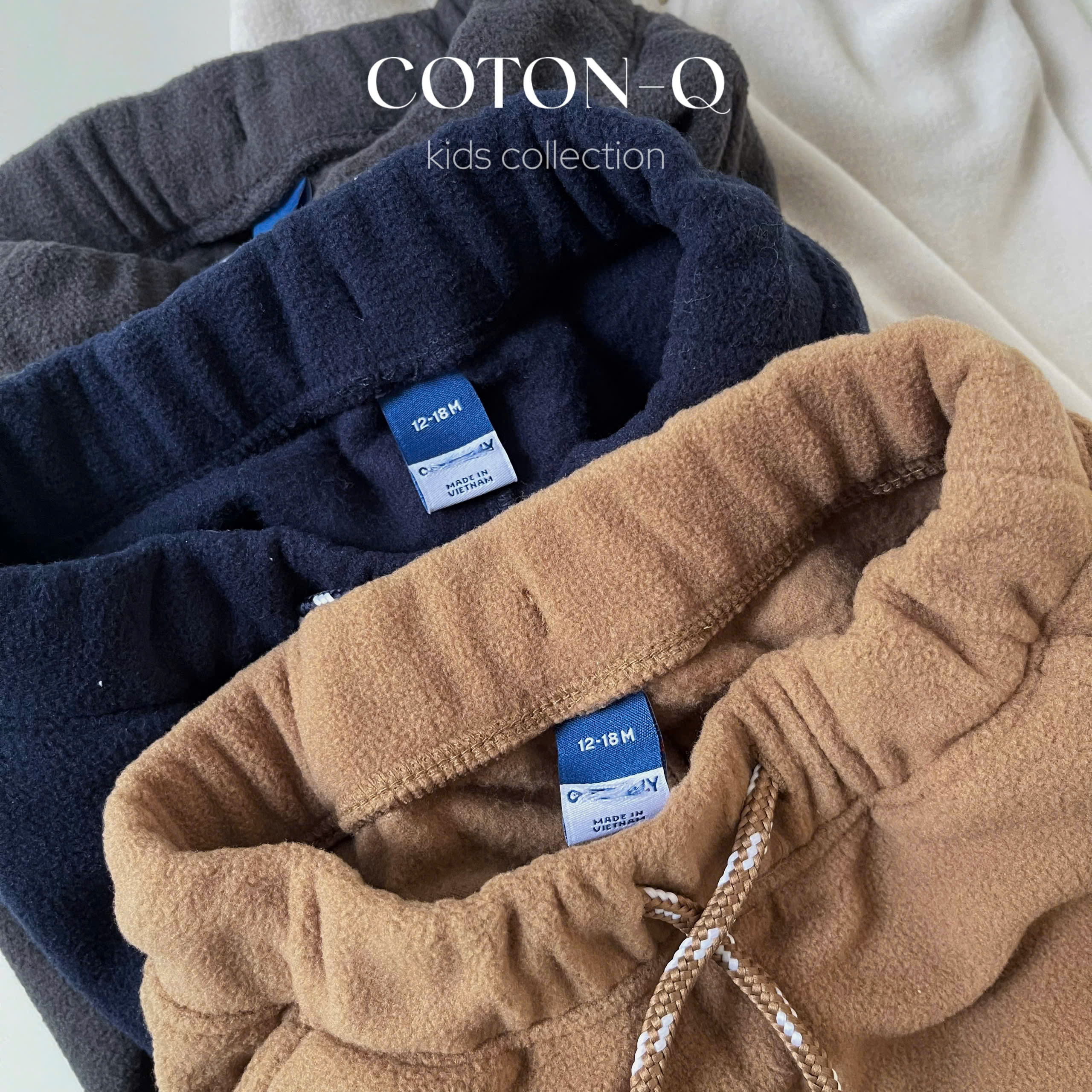 Set 3 quần dài nỉ bông bé ( NGẪU NHIÊN ) - mua 2set có trùng_thumbnail_5