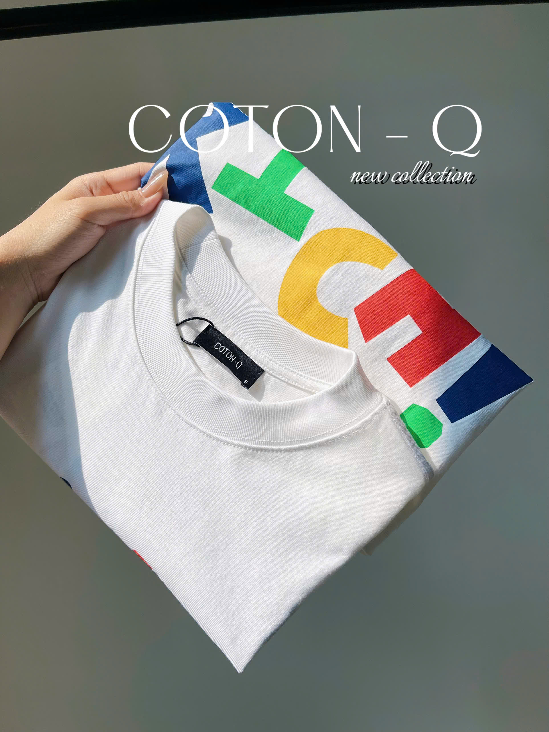 Áo thun trắng Coton Q_thumbnail_9