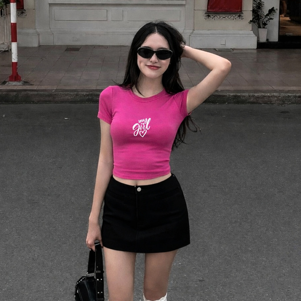 Áo croptop nữ My Girl hình trái tim dáng ôm chất thun cotton local brand WETEE - WC1152_thumbnail_1
