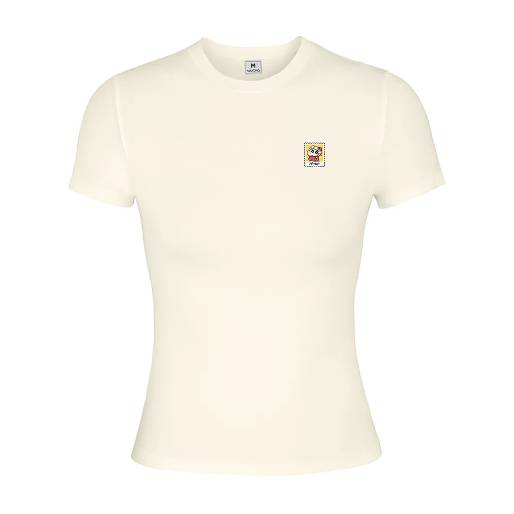 Áo baby tee form slim fit Miucho vải visco thoáng mát hack dáng nhiều màu 3008_thumbnail_9