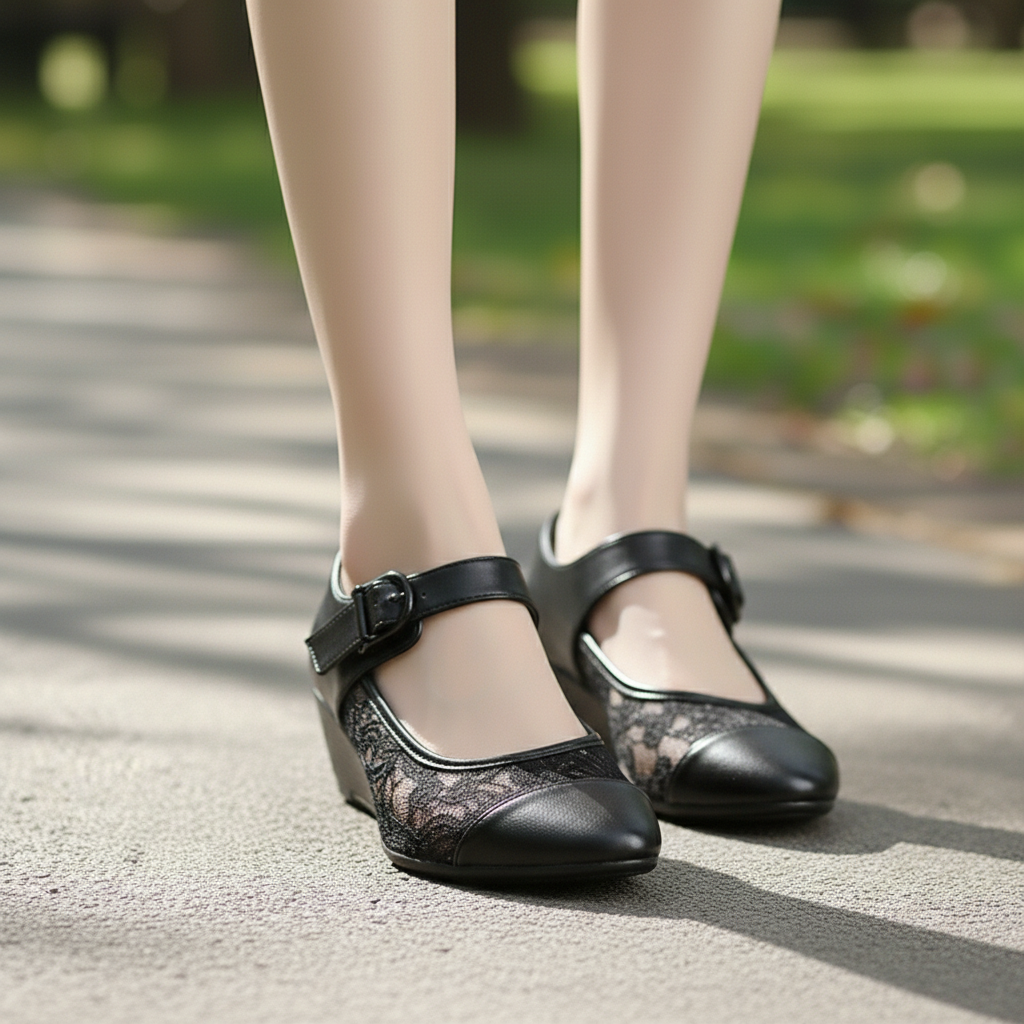 Sandal Phối Ren SD1434