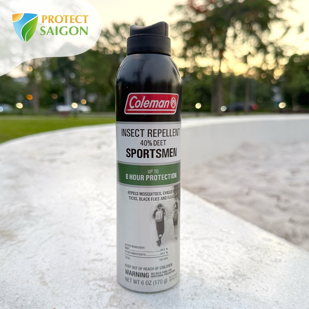 Xịt chống vắt, chống muỗi & côn trùng Coleman 40 (170ml) - Mỹ_thumbnail_2